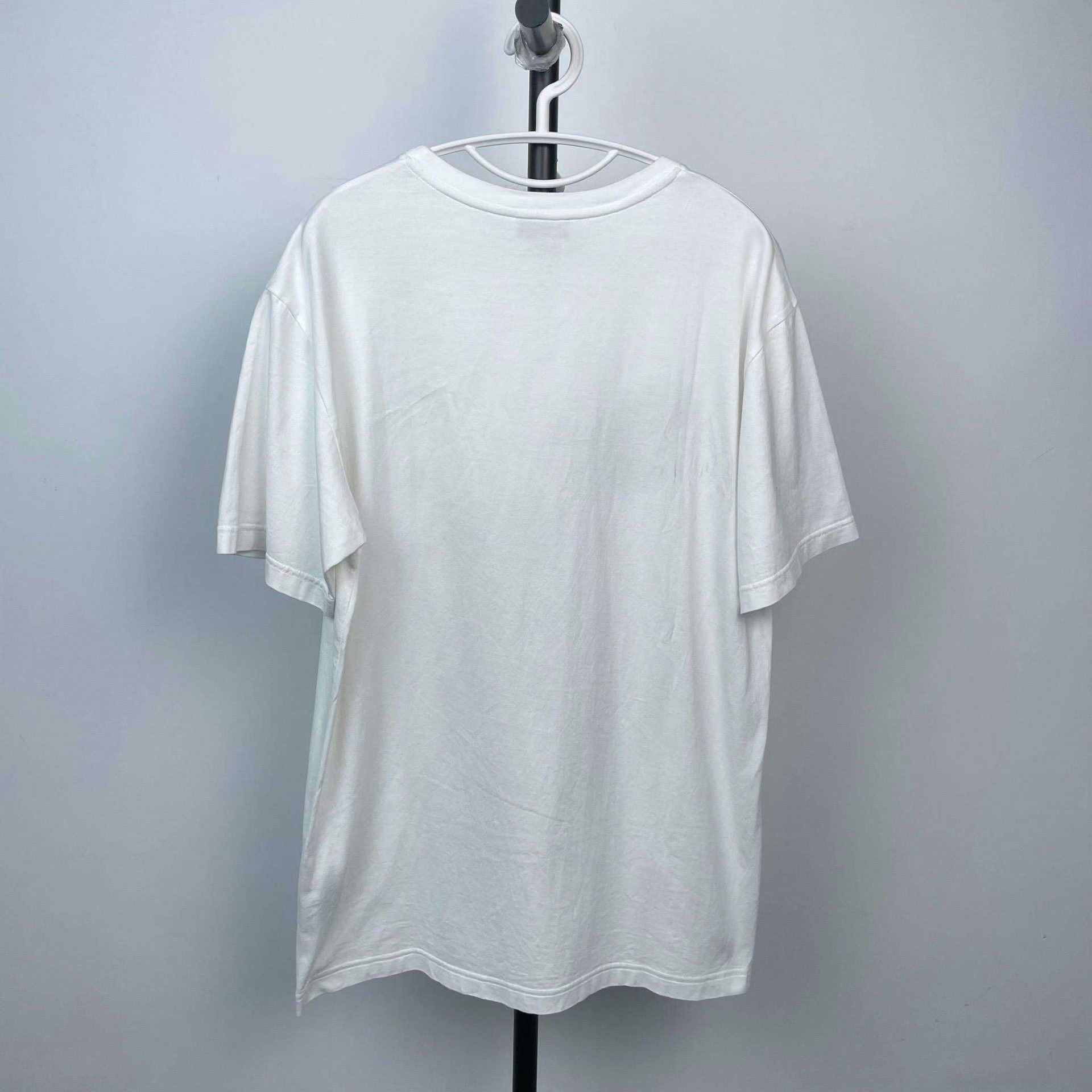 Dior Dior Cotton White T-Shirt M Men Size US M / EU 48-50 / 2 - 2 Thumbnail