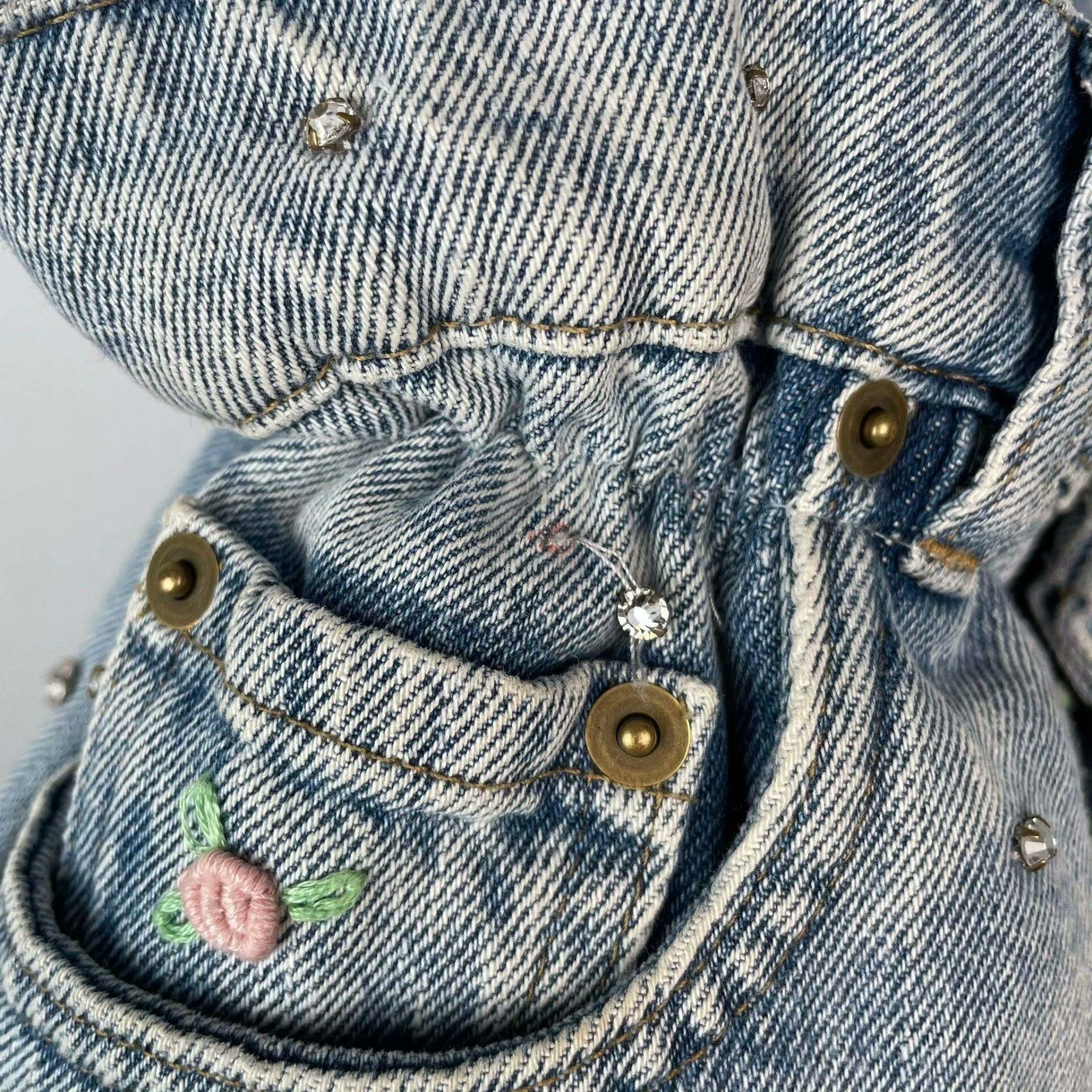 Miu Miu Miu Miu Denim Jeans 24 Women Size 24" / US 00 / IT 34 - 4 Thumbnail