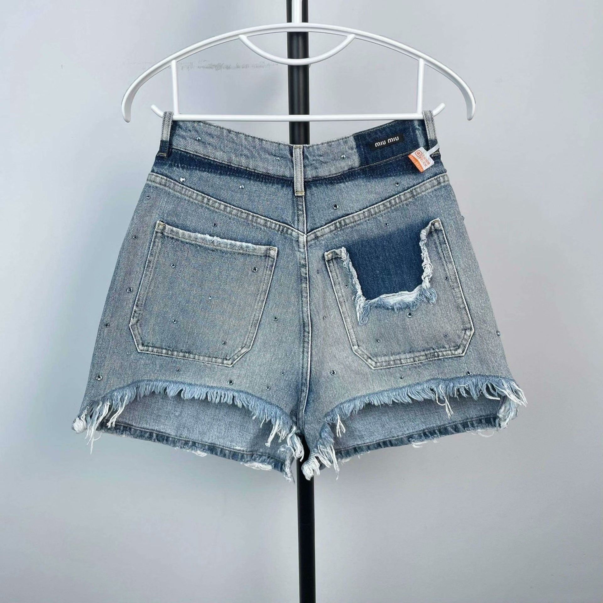 Miu Miu Miu Miu Denim Jeans XL Women Size 30" / US 8 / IT 44 - 2 Thumbnail