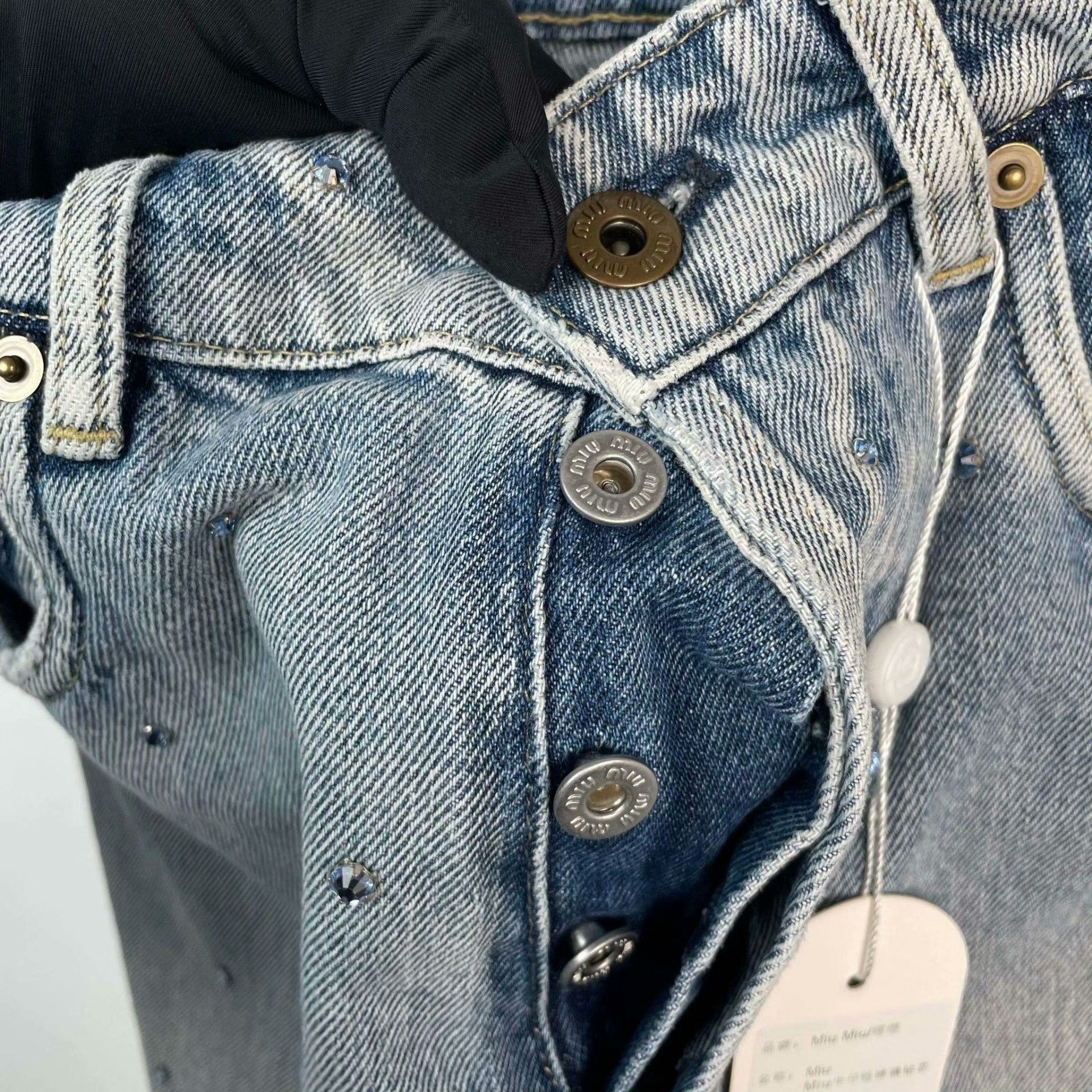 Miu Miu Miu Miu Denim Jeans XL Women Size 30" / US 8 / IT 44 - 5 Thumbnail