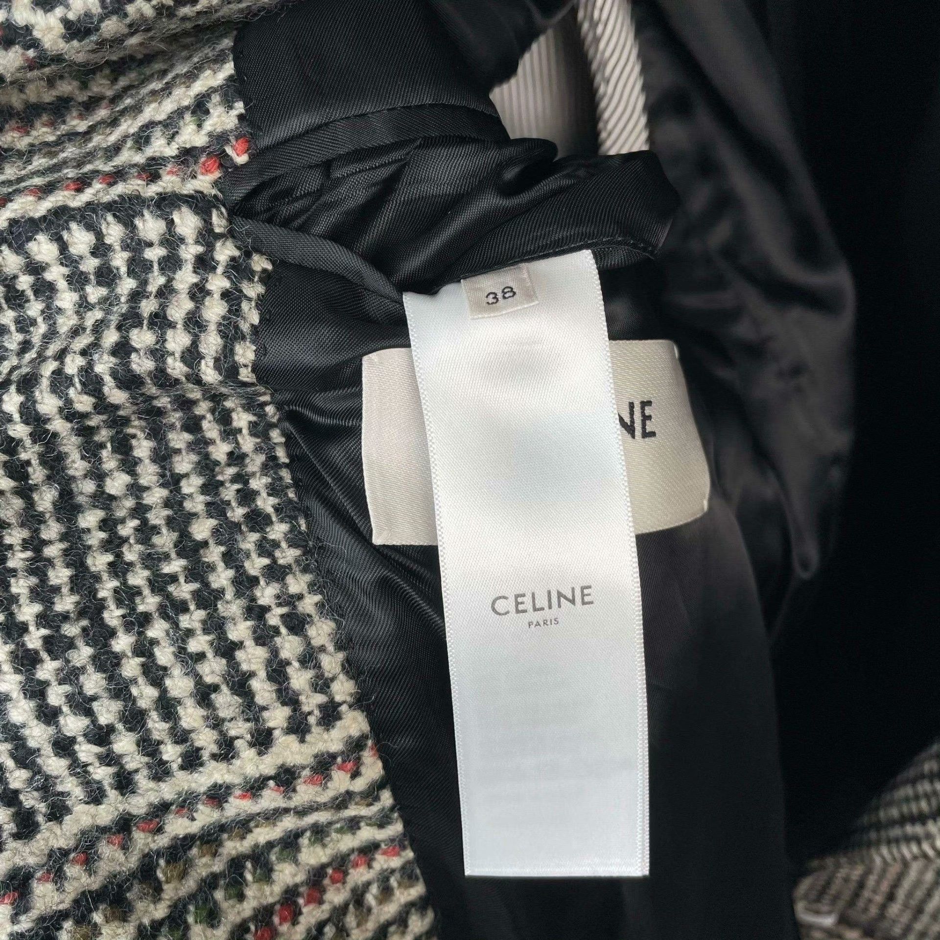Celine Celine Formal Plaid Jacket 38 Women Size S / US 4 / IT 40 - 5 Thumbnail