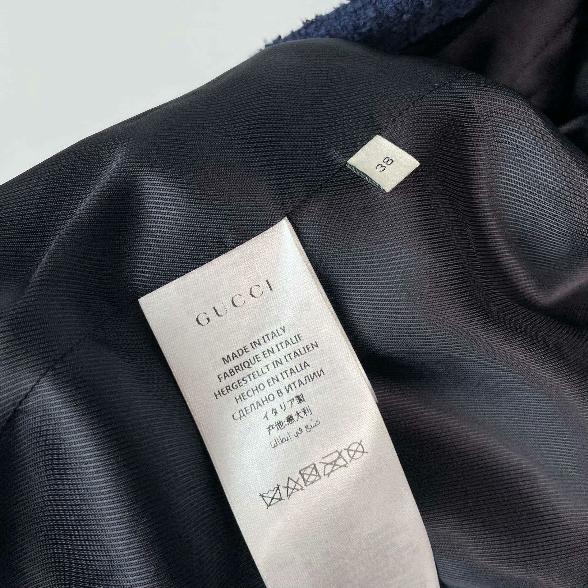 Gucci Gucci Blue Jacket 38 Women Size S / US 4 / IT 40 - 7 Thumbnail