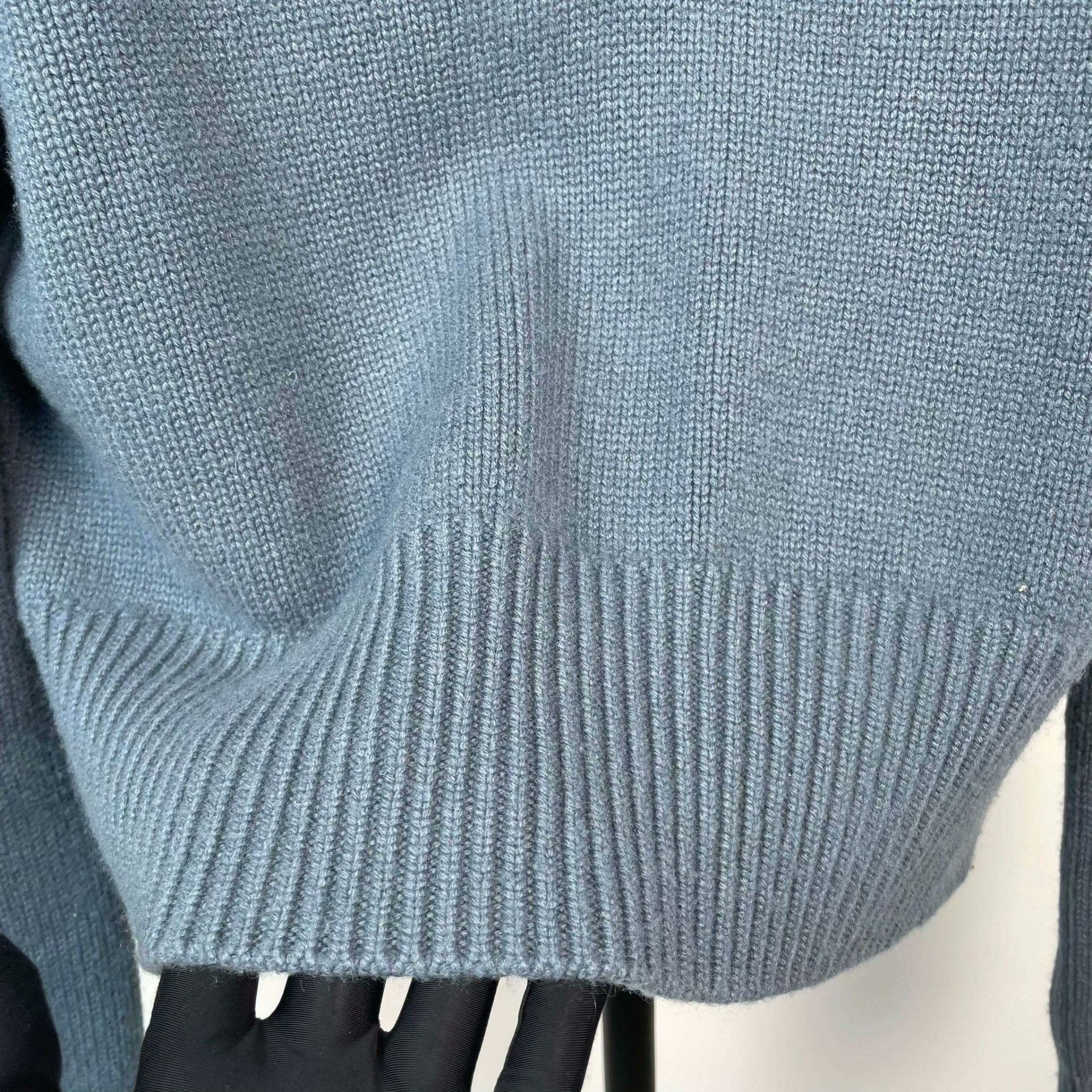 Celine Celine Knit Blue Sweater XS Women Size XS / US 0-2 / IT 36-38 - 8 Thumbnail