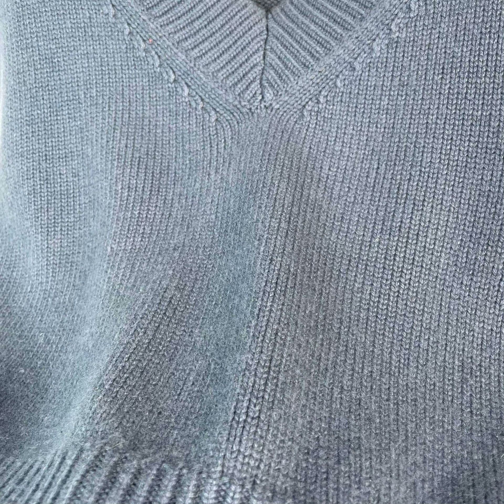 Celine Celine Knit Blue Sweater XS Women Size XS / US 0-2 / IT 36-38 - 7 Thumbnail