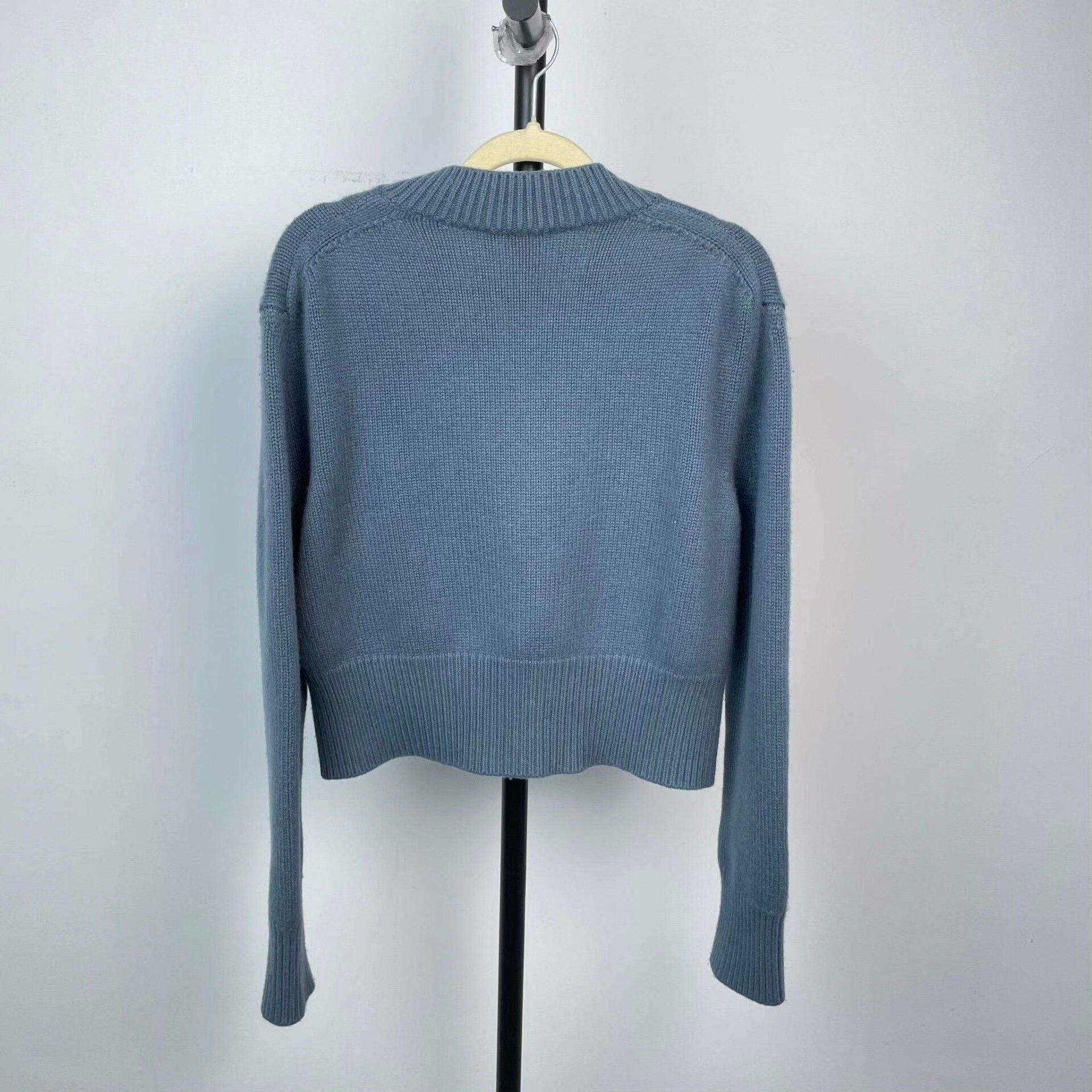 Celine Celine Knit Blue Sweater XS Women Size XS / US 0-2 / IT 36-38 - 2 Thumbnail