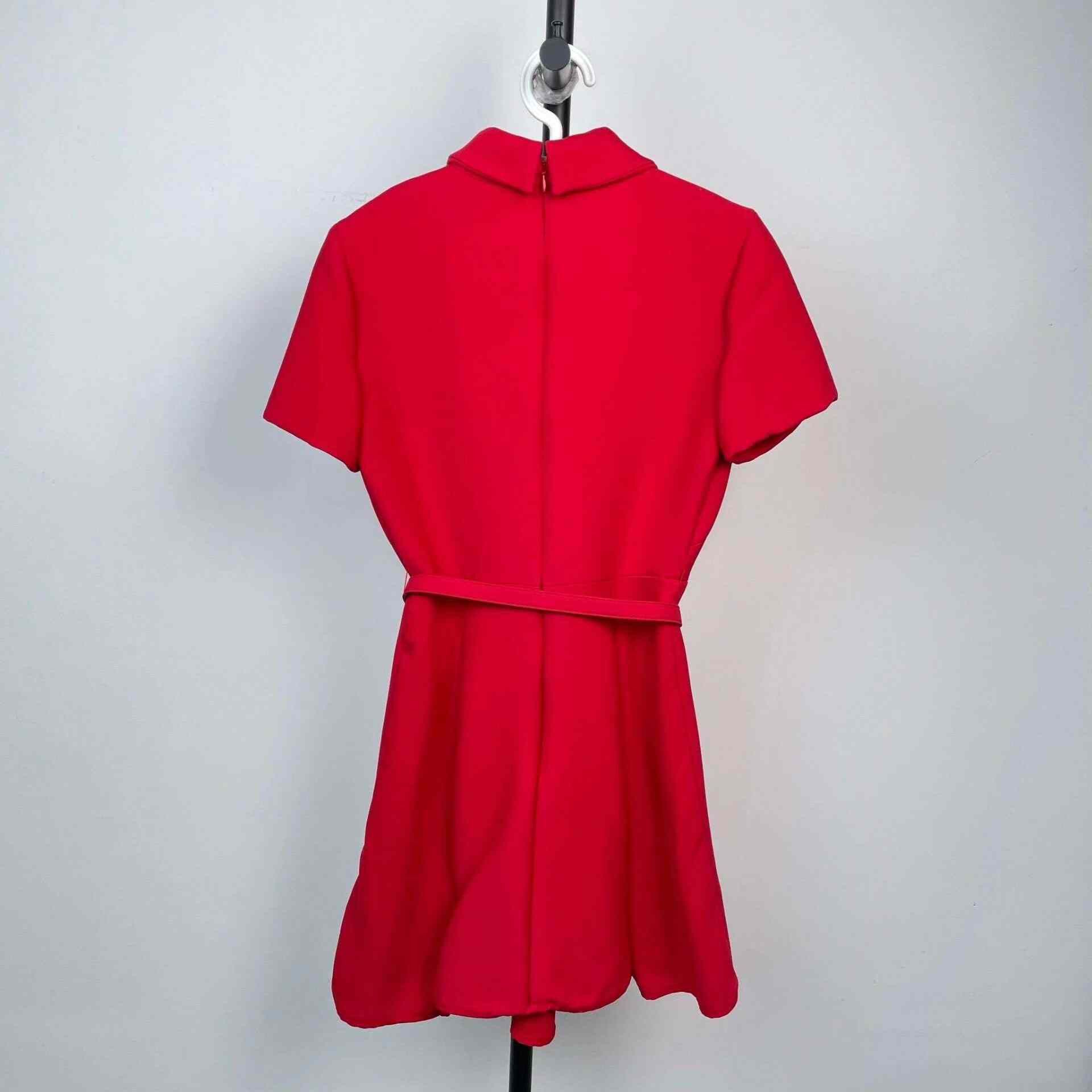 Dior Dior Red Dress 36 Women Size S / US 4 / IT 40 - 2 Thumbnail