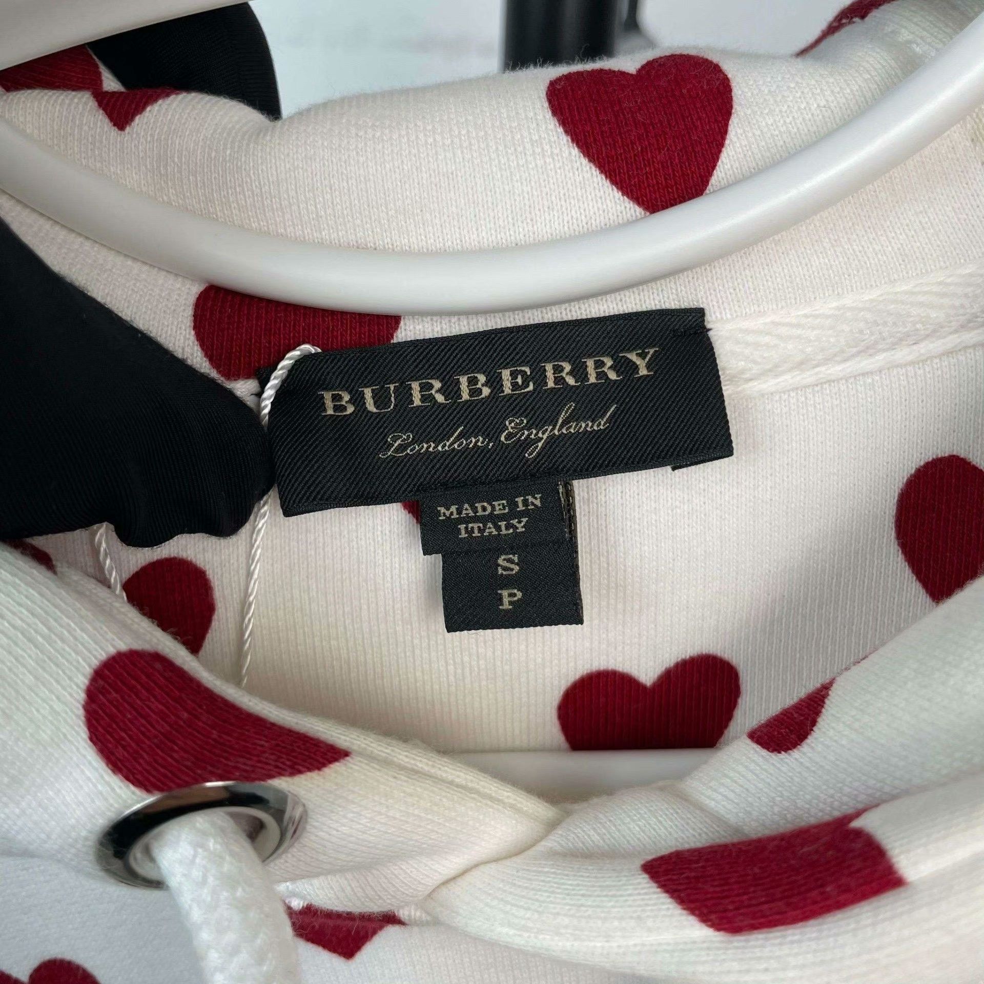 Burberry Burberry Cotton White Hoodie L Men Size US L / EU 52-54 / 3 - 4 Thumbnail