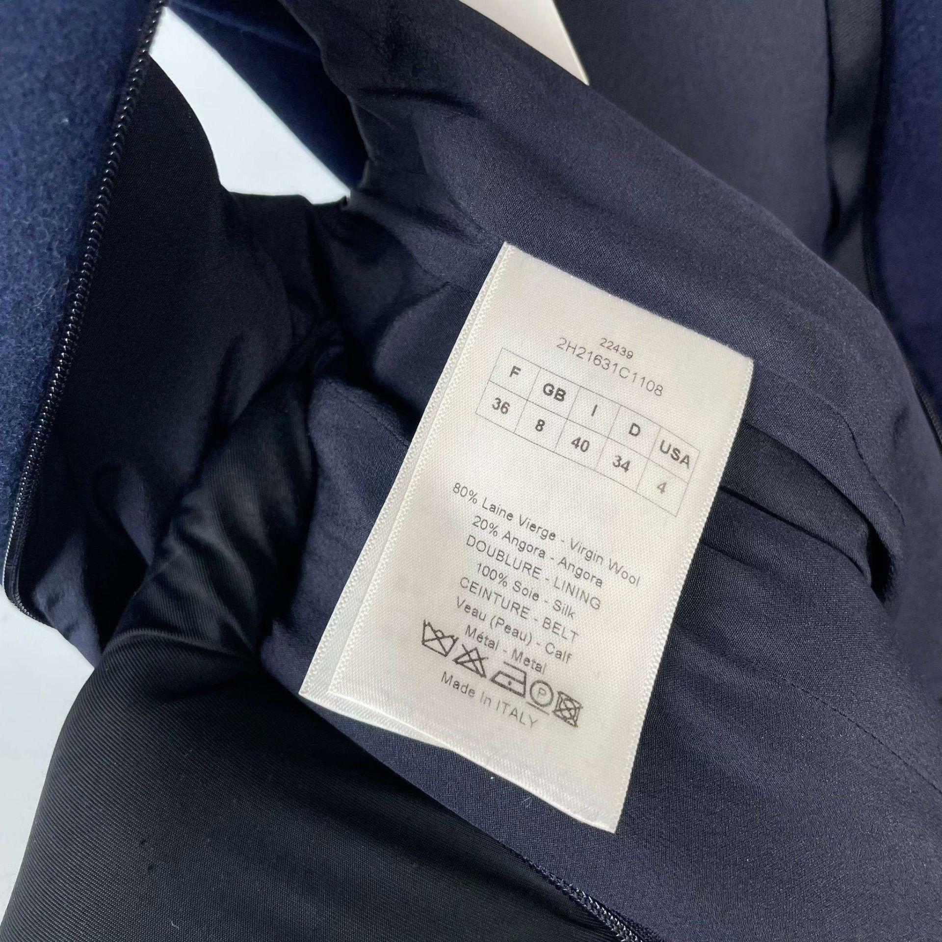 Dior Dior Wool Dress 36 Women Size S / US 4 / IT 40 - 4 Thumbnail