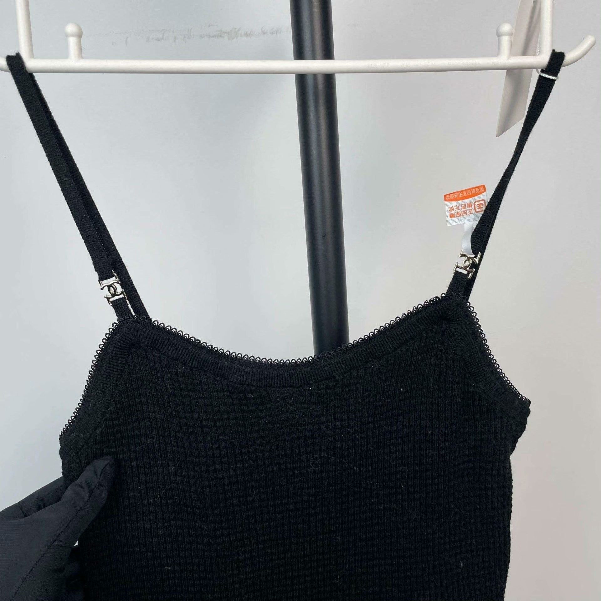 Chanel Chanel Black Tank Top 38 Women Size S / US 4 / IT 40 - 3 Thumbnail