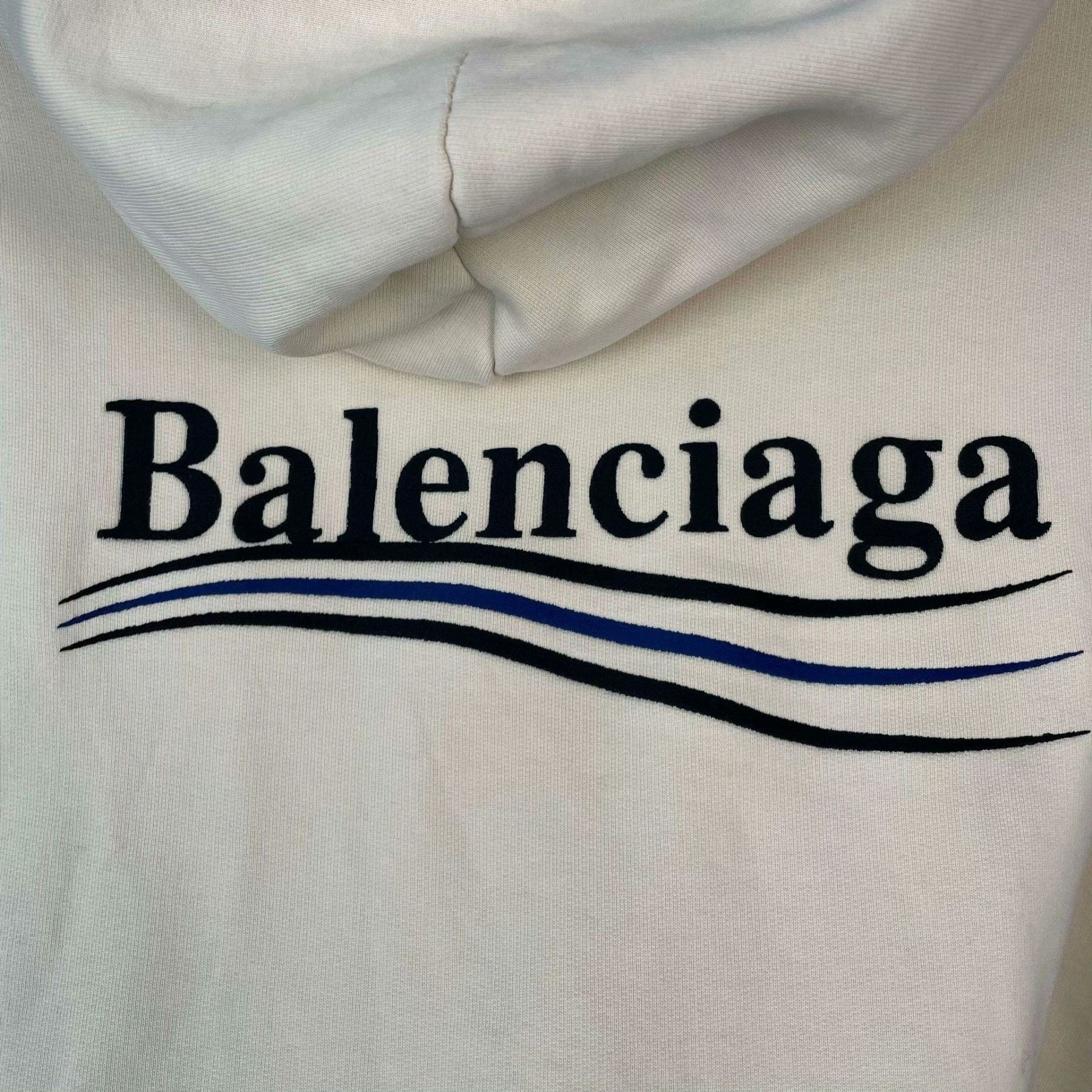 Balenciaga Balenciaga Beige Hoodie XS Men Size US XS / EU 42 / 0 - 5 Thumbnail