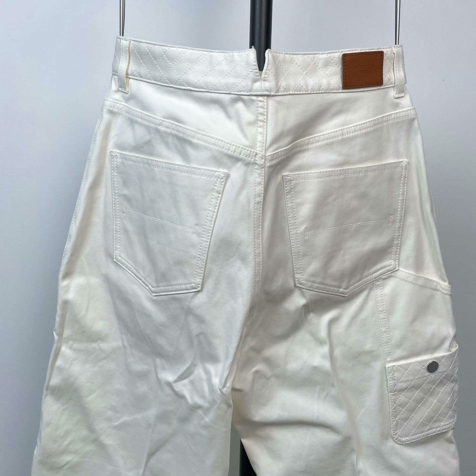 Hermes Hermes White Casual Pants 30 Men Size US 30 / EU 46 - 5 Thumbnail