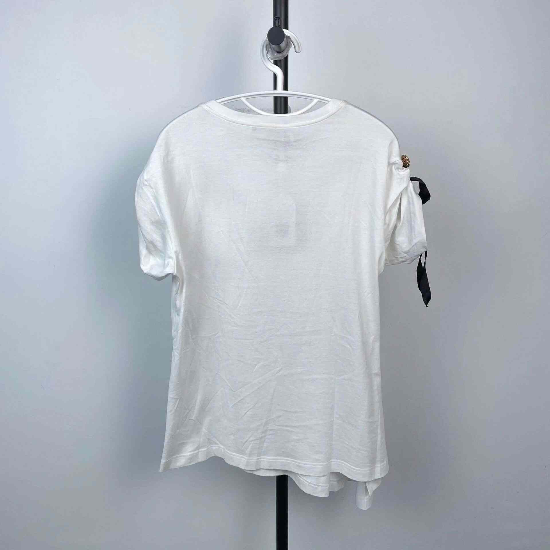 Dolce & Gabbana Dolce & Gabbana White T-Shirt 38 Women Size S / US 4 / IT 40 - 2 Thumbnail