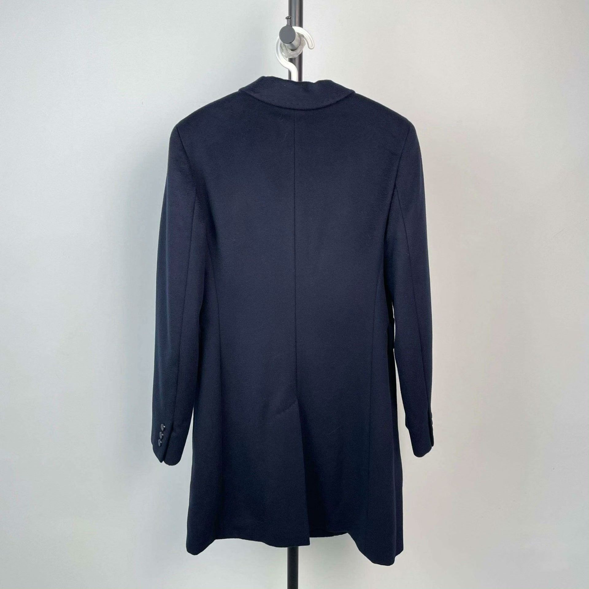 Max Mara Max Mara Long Blue Coat M Women Size M / US 6-8 / IT 42-44 - 2 Thumbnail