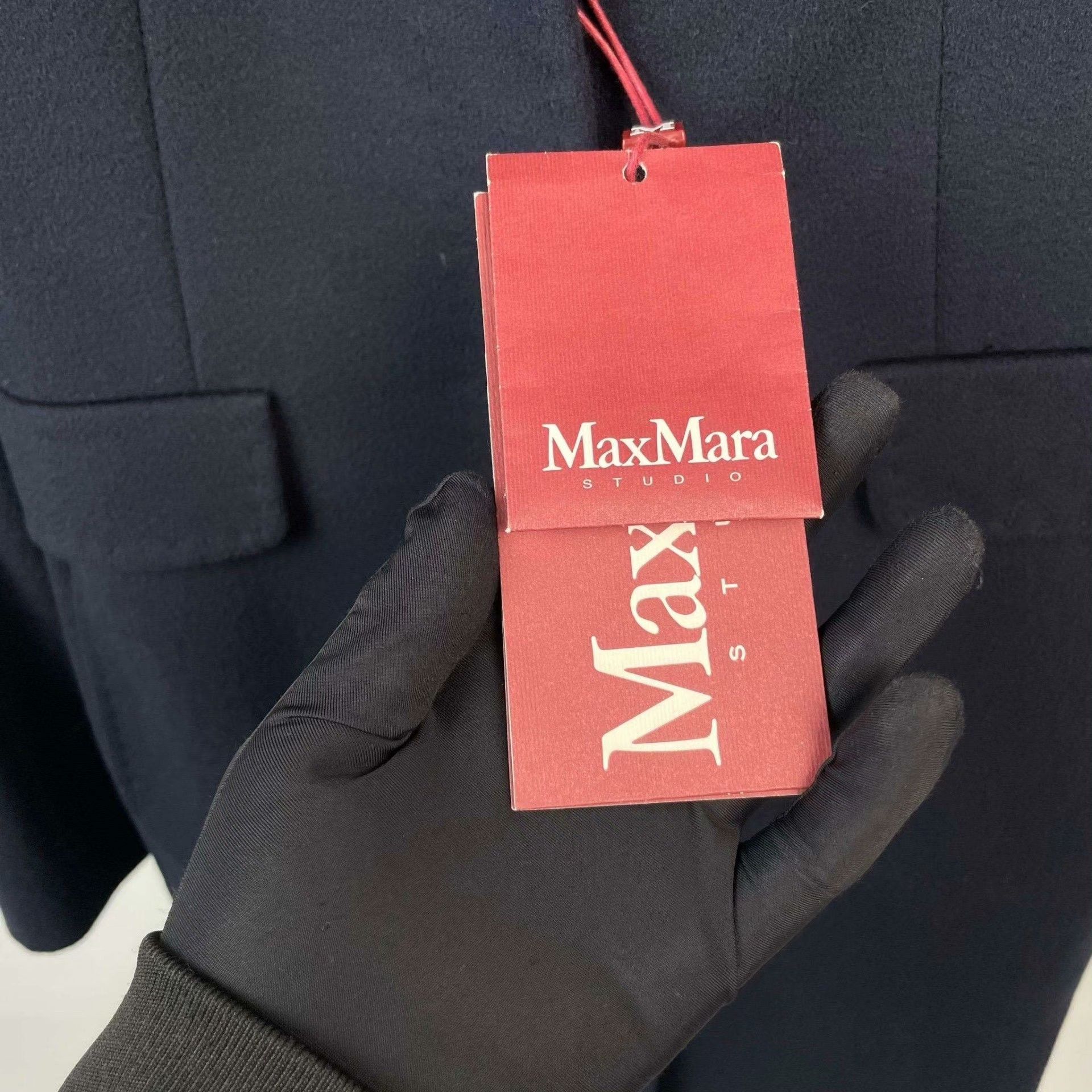 Max Mara Max Mara Long Blue Coat M Women Size M / US 6-8 / IT 42-44 - 4 Thumbnail