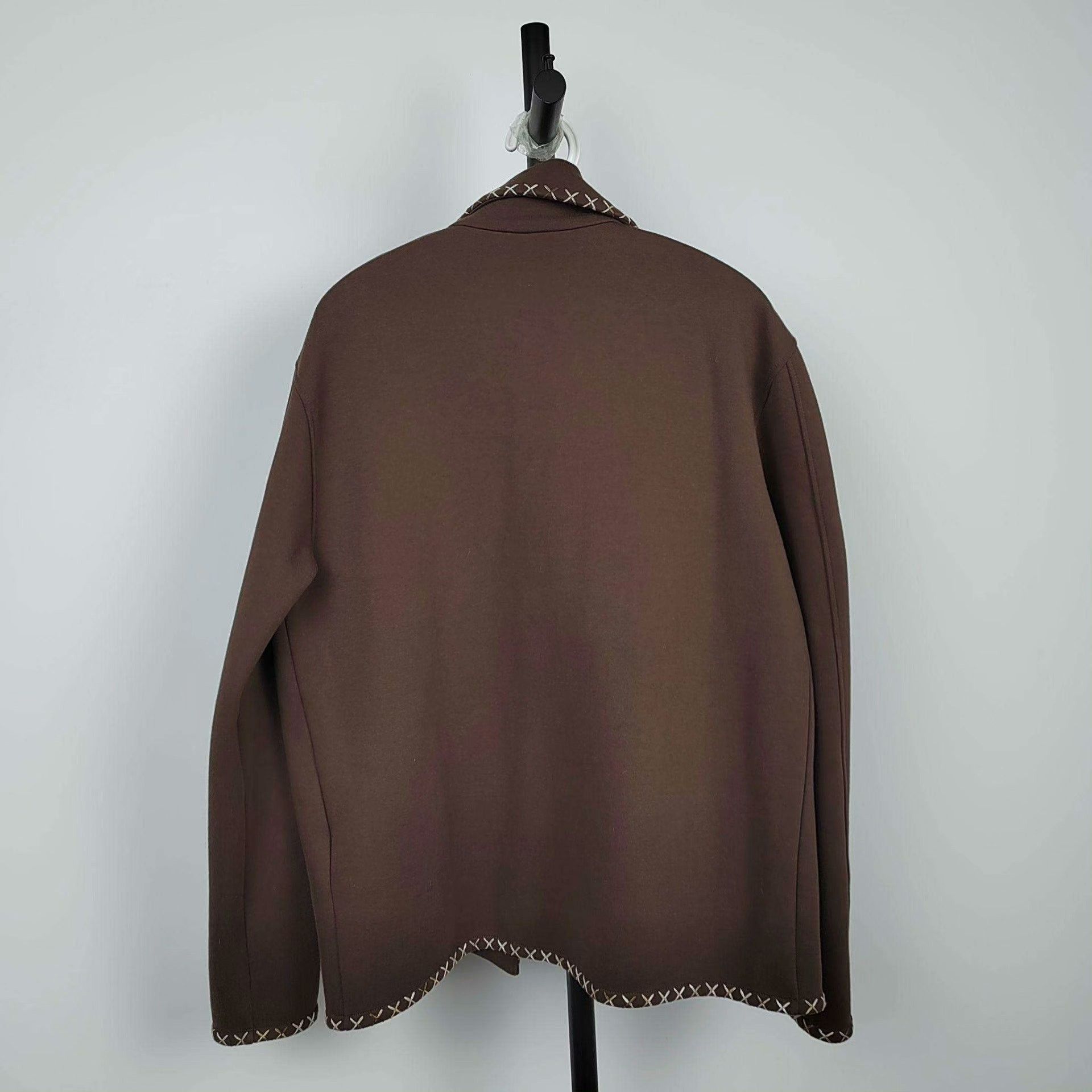 Louis Vuitton Louis Vuitton Cotton Brown Jacket S Women Size S / US 4 / IT 40 - 2 Thumbnail