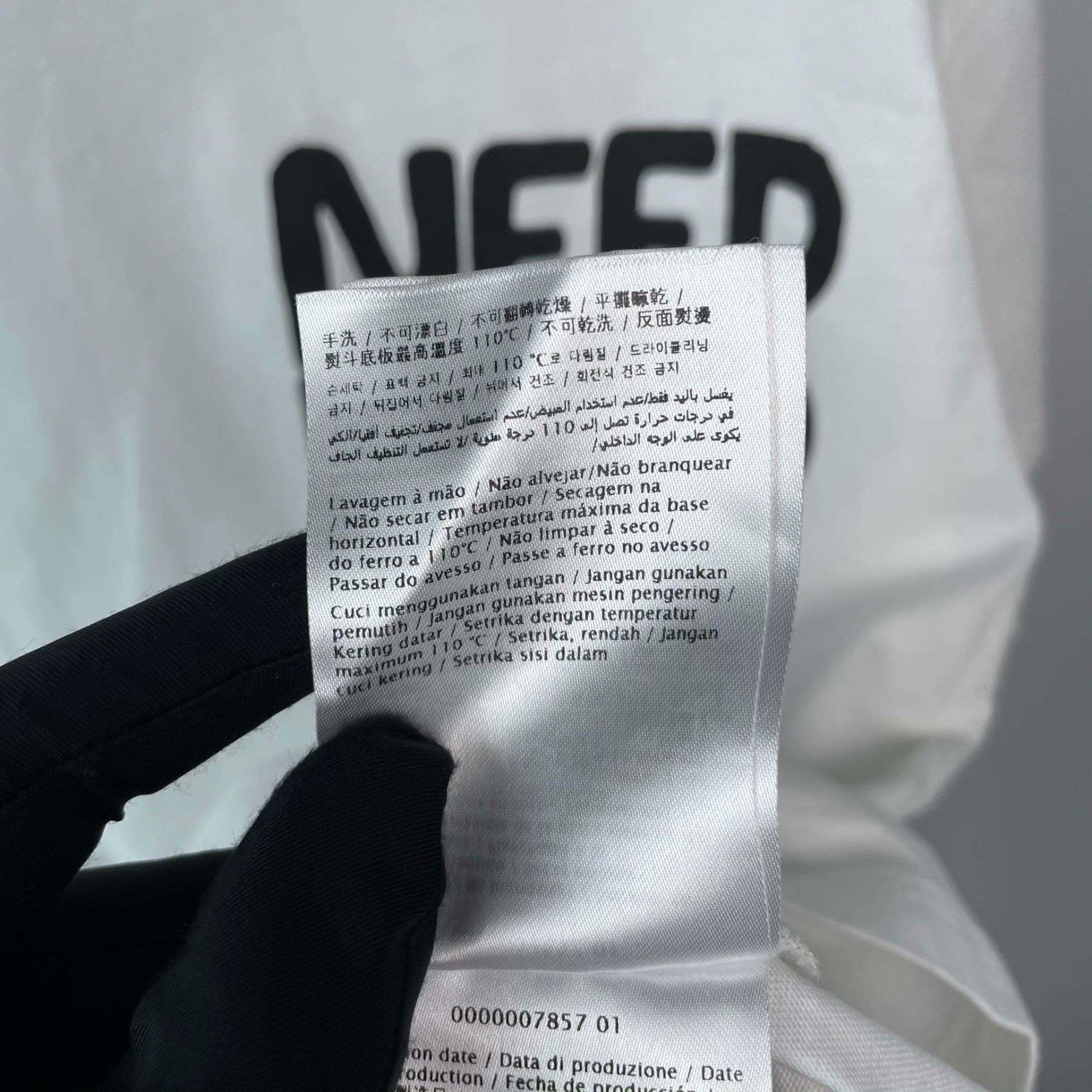 Valentino Valentino Cotton White T-Shirt M Men Size US M / EU 48-50 / 2 - 6 Thumbnail
