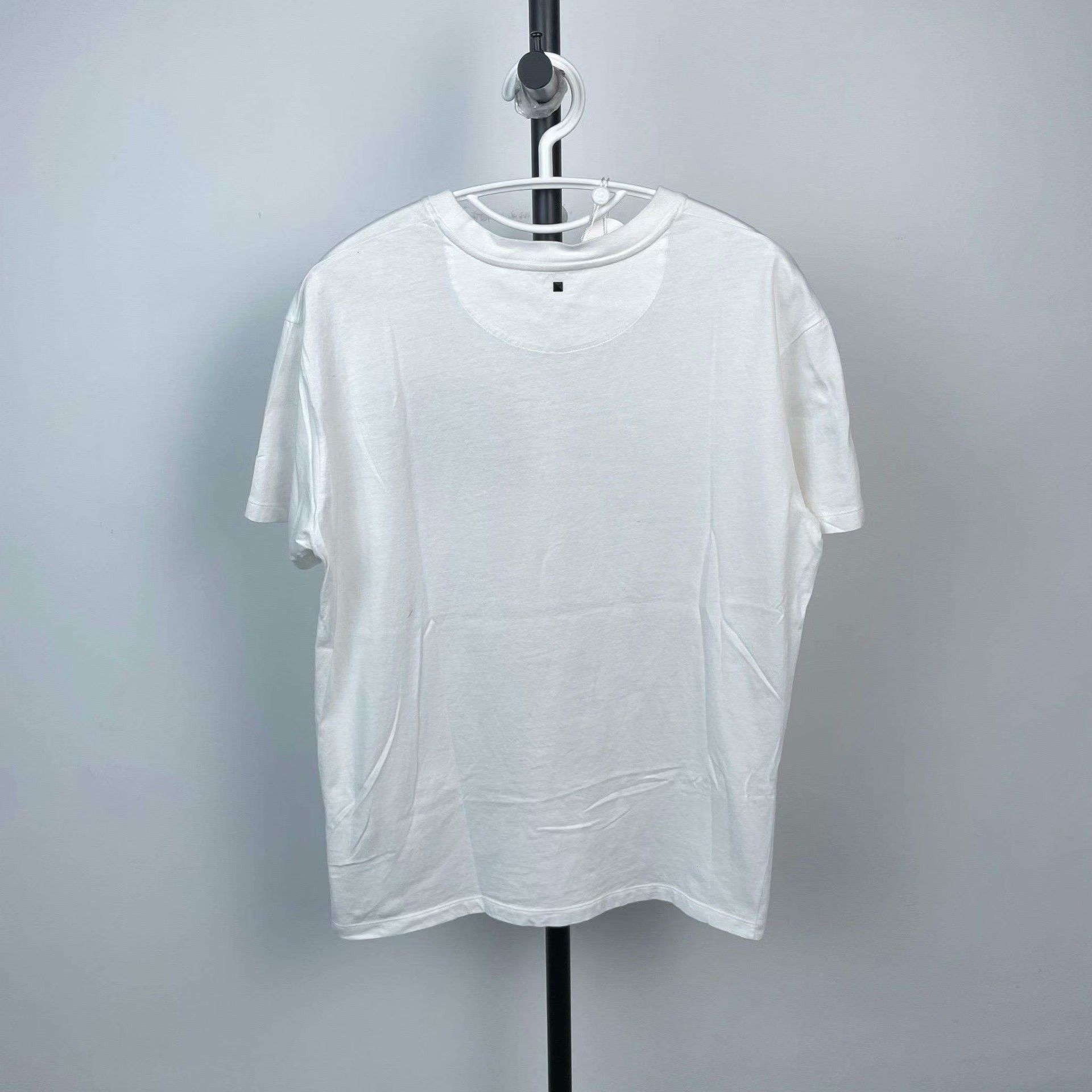 Valentino Valentino Cotton White T-Shirt M Men Size US M / EU 48-50 / 2 - 2 Thumbnail