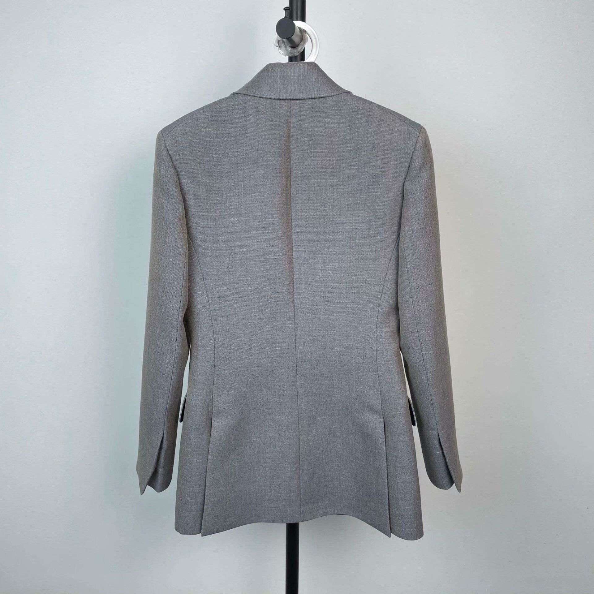 Louis Vuitton Louis Vuitton Cotton Gray Jacket S Women Size S / US 4 / IT 40 - 2 Thumbnail