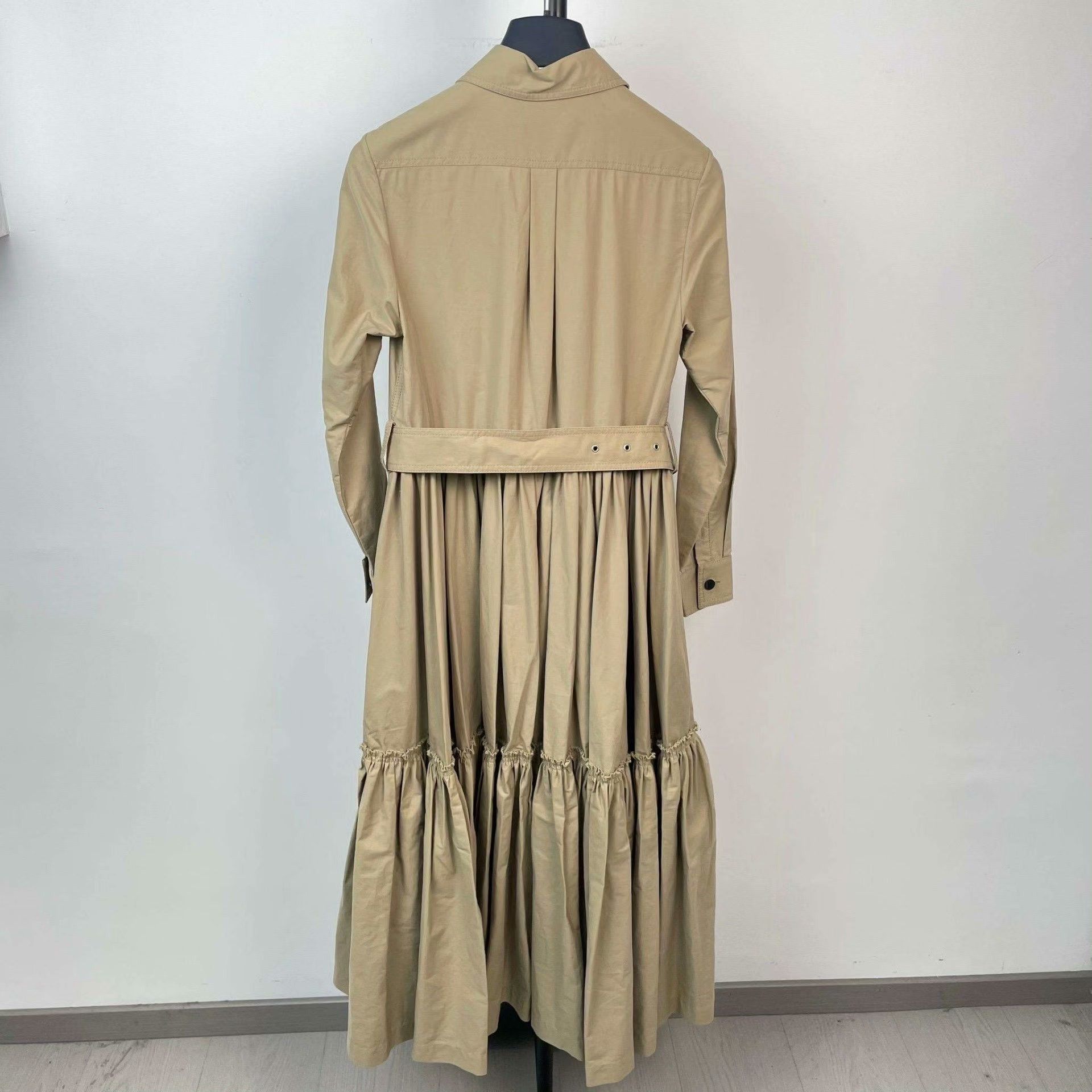 Dior Dior Cotton Beige Dress L Women Size L / US 10 / IT 46 - 2 Thumbnail