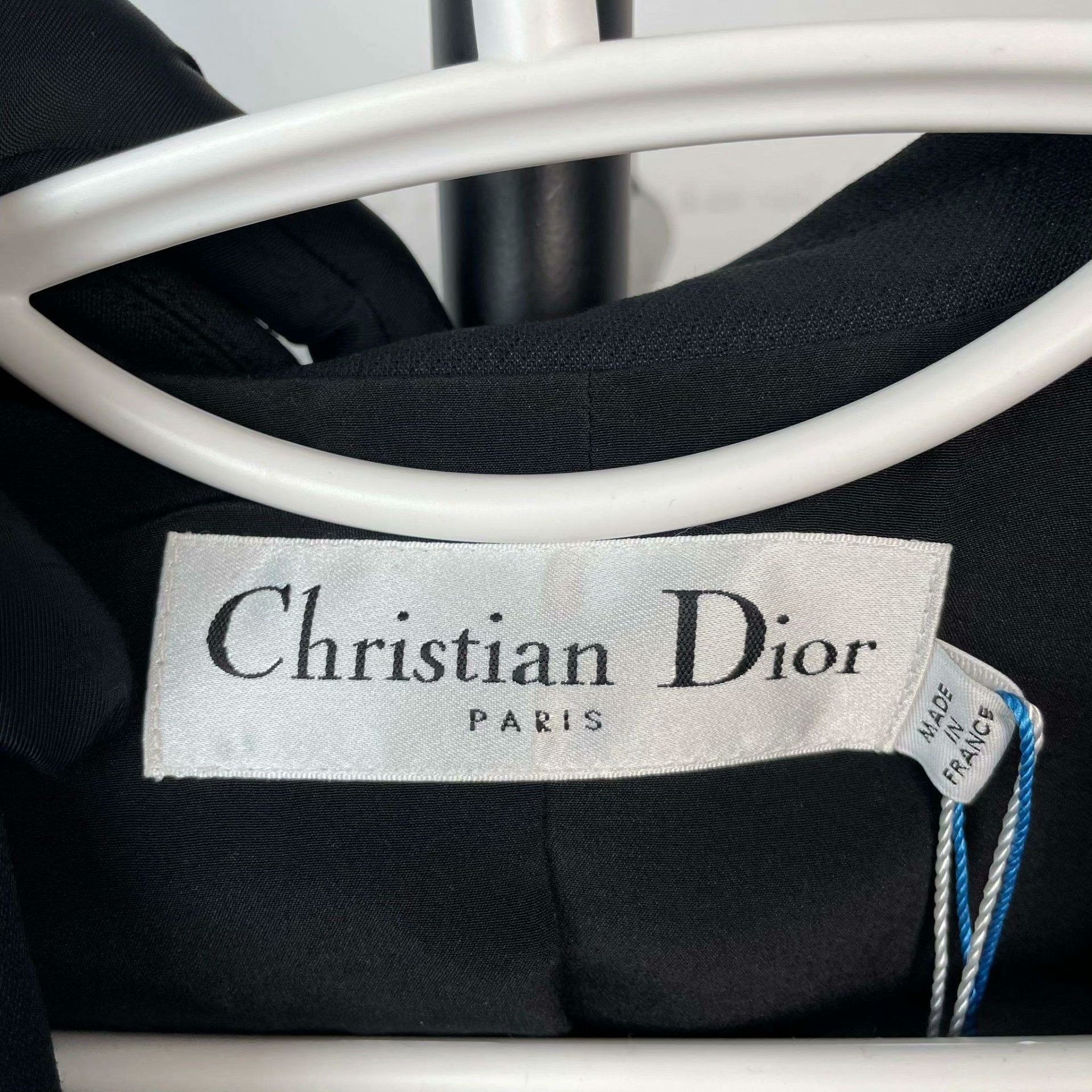 Dior Dior Wool Black Jacket 36 Women Size S / US 4 / IT 40 - 4 Thumbnail