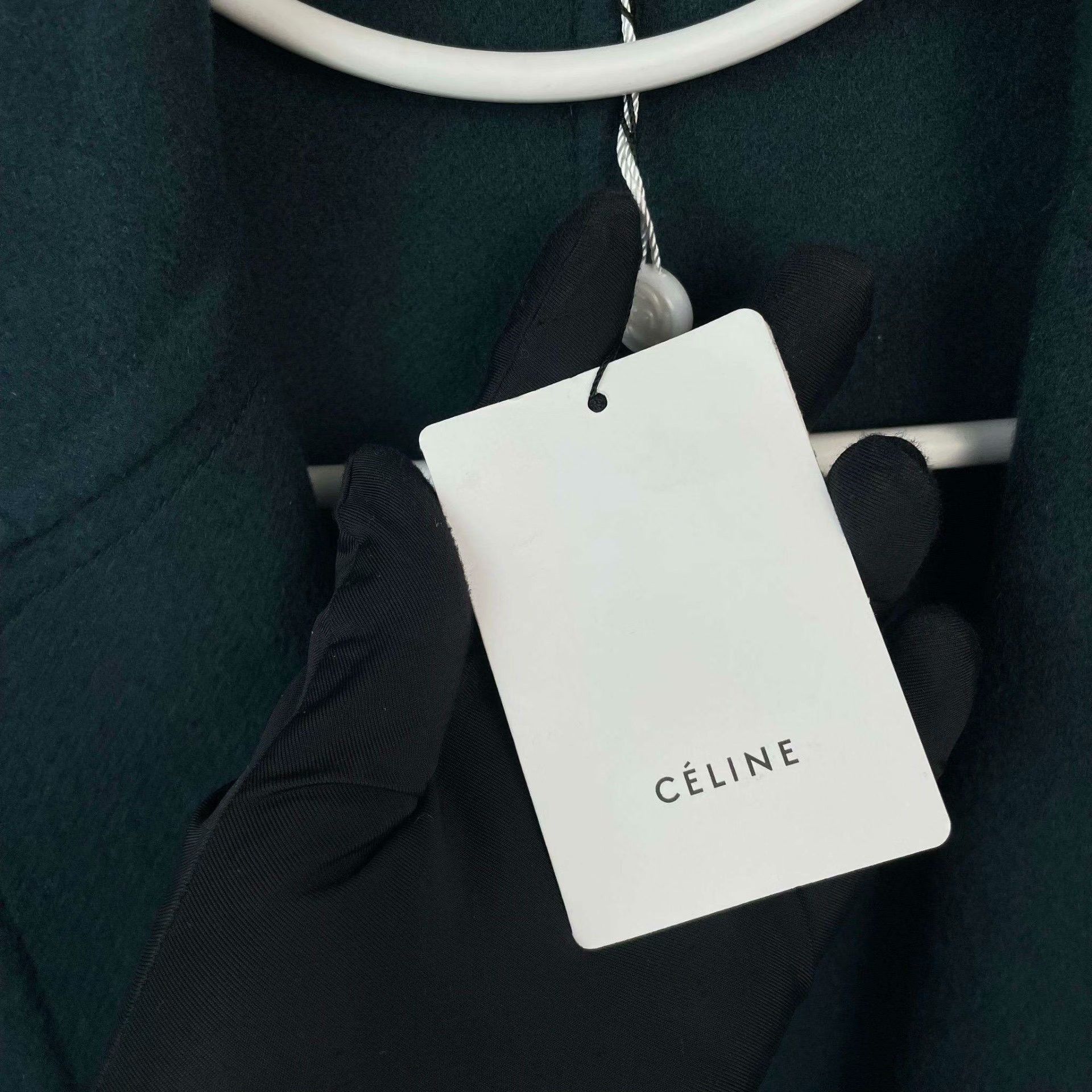 Celine Celine Blue Coat 36 Women Size S / US 4 / IT 40 - 7 Thumbnail