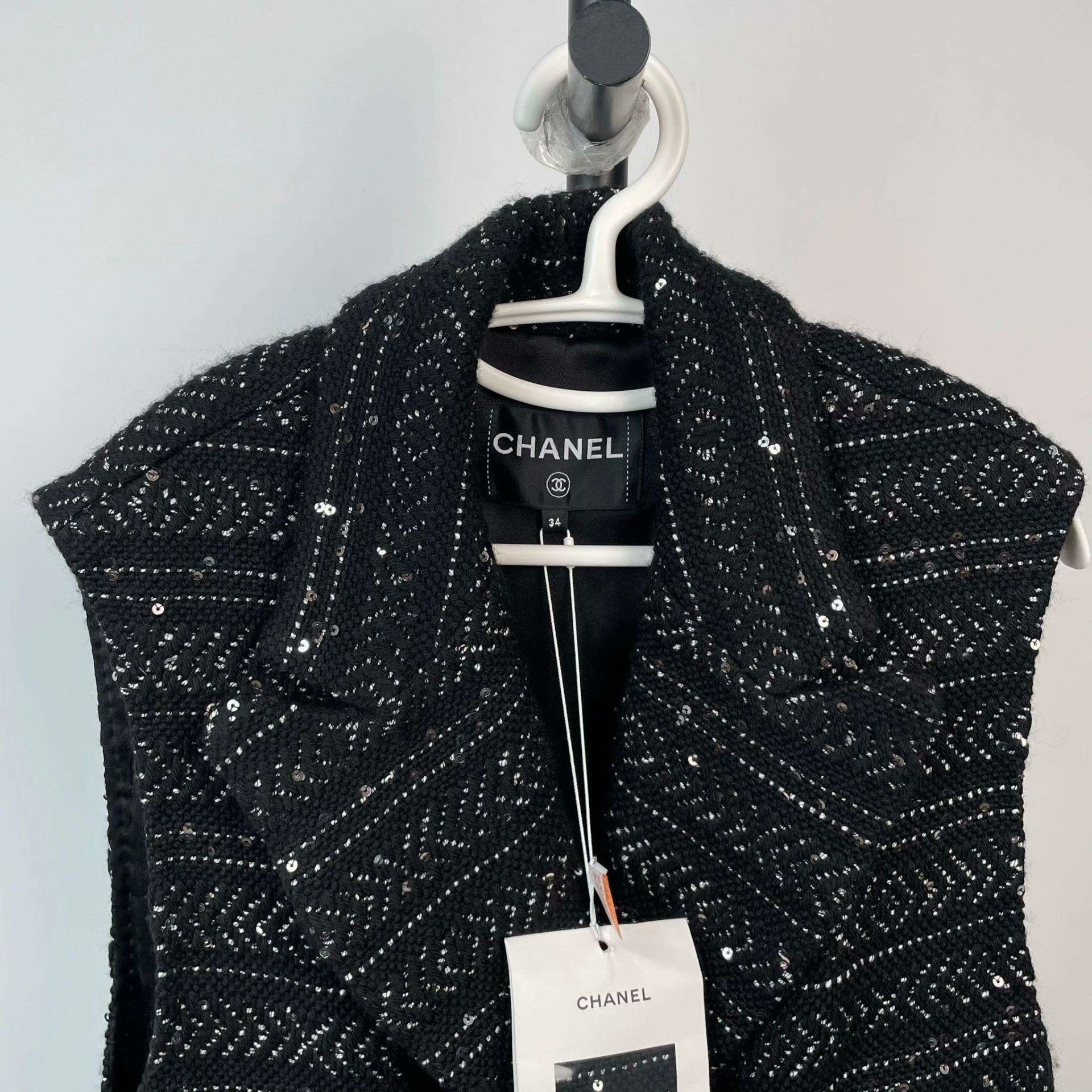 Chanel Chanel Black Tank Top 34 Men Size US XS / EU 42 / 0 - 5 Thumbnail
