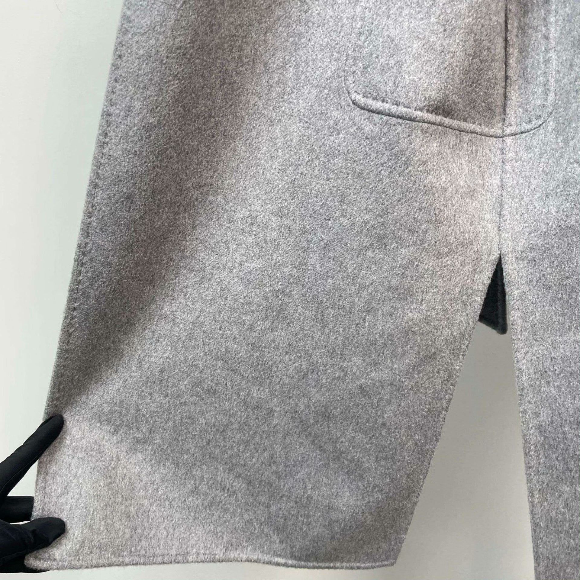 Max Mara Max Mara Gray Coat 26 Women Size XS / US 0-2 / IT 36-38 - 8 Thumbnail