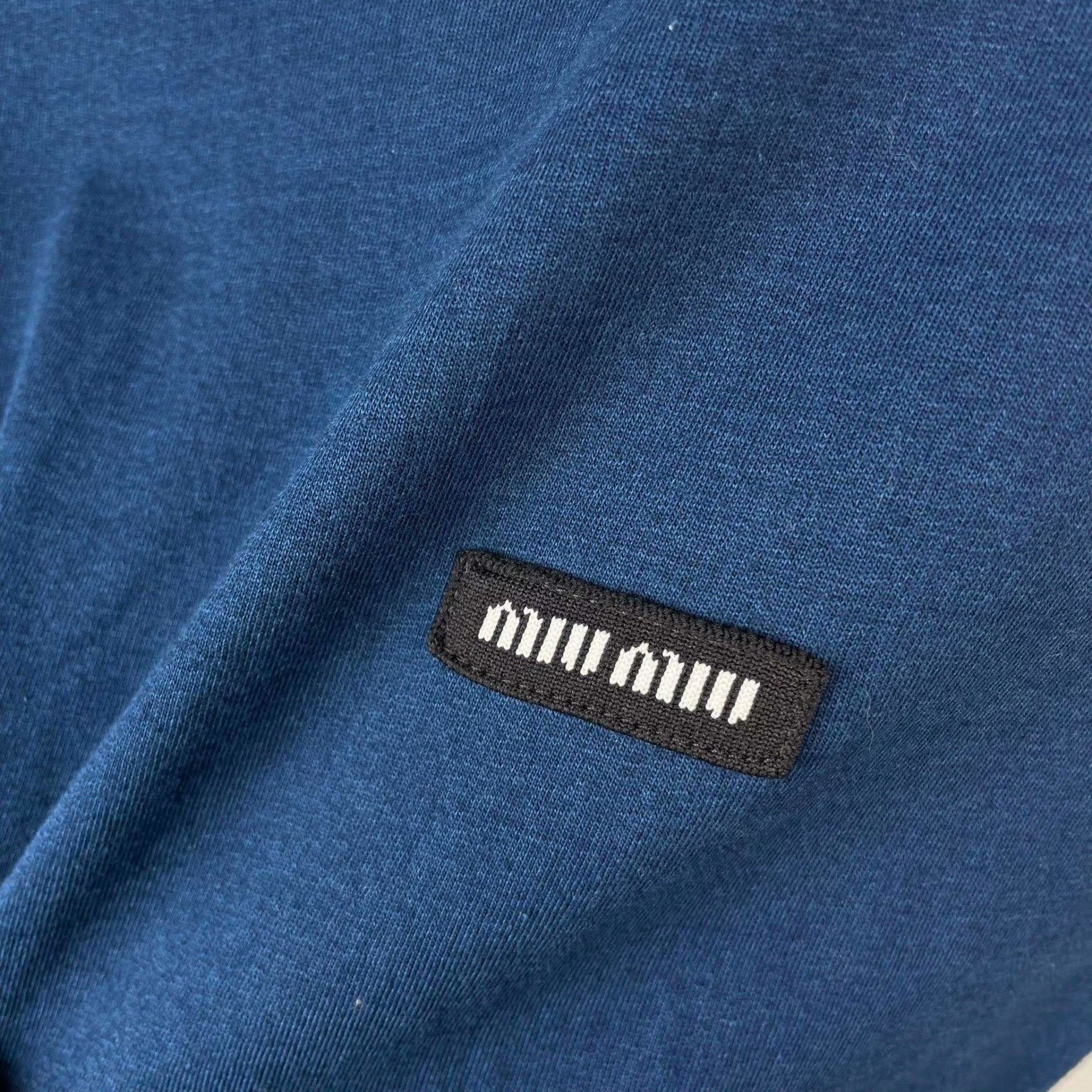 Miu Miu Miu Miu Blue Sweater 26 Women Size XS / US 0-2 / IT 36-38 - 3 Thumbnail