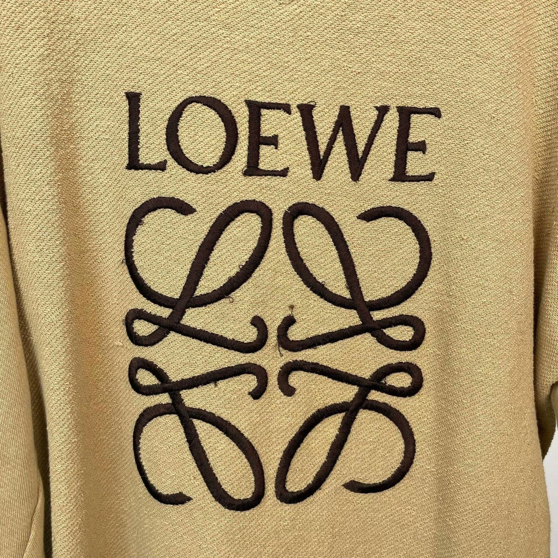 Loewe Loewe Cotton Beige Hoodie L Men Size US L / EU 52-54 / 3 - 6 Thumbnail