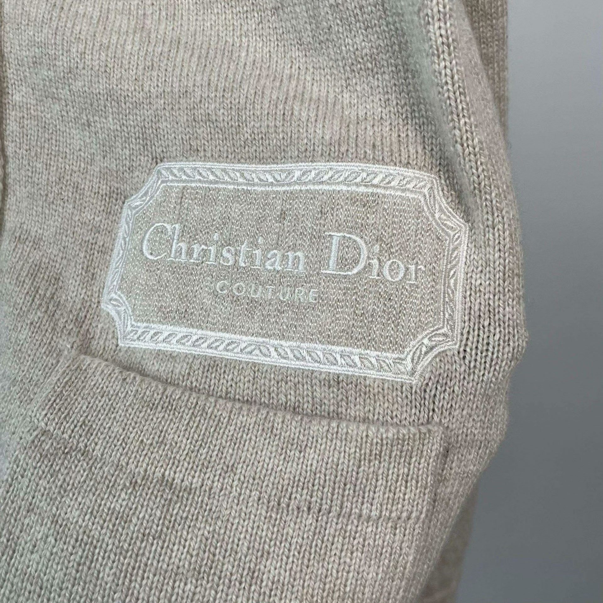 Dior Dior Gray Sweater S Women Size S / US 4 / IT 40 - 9 Thumbnail