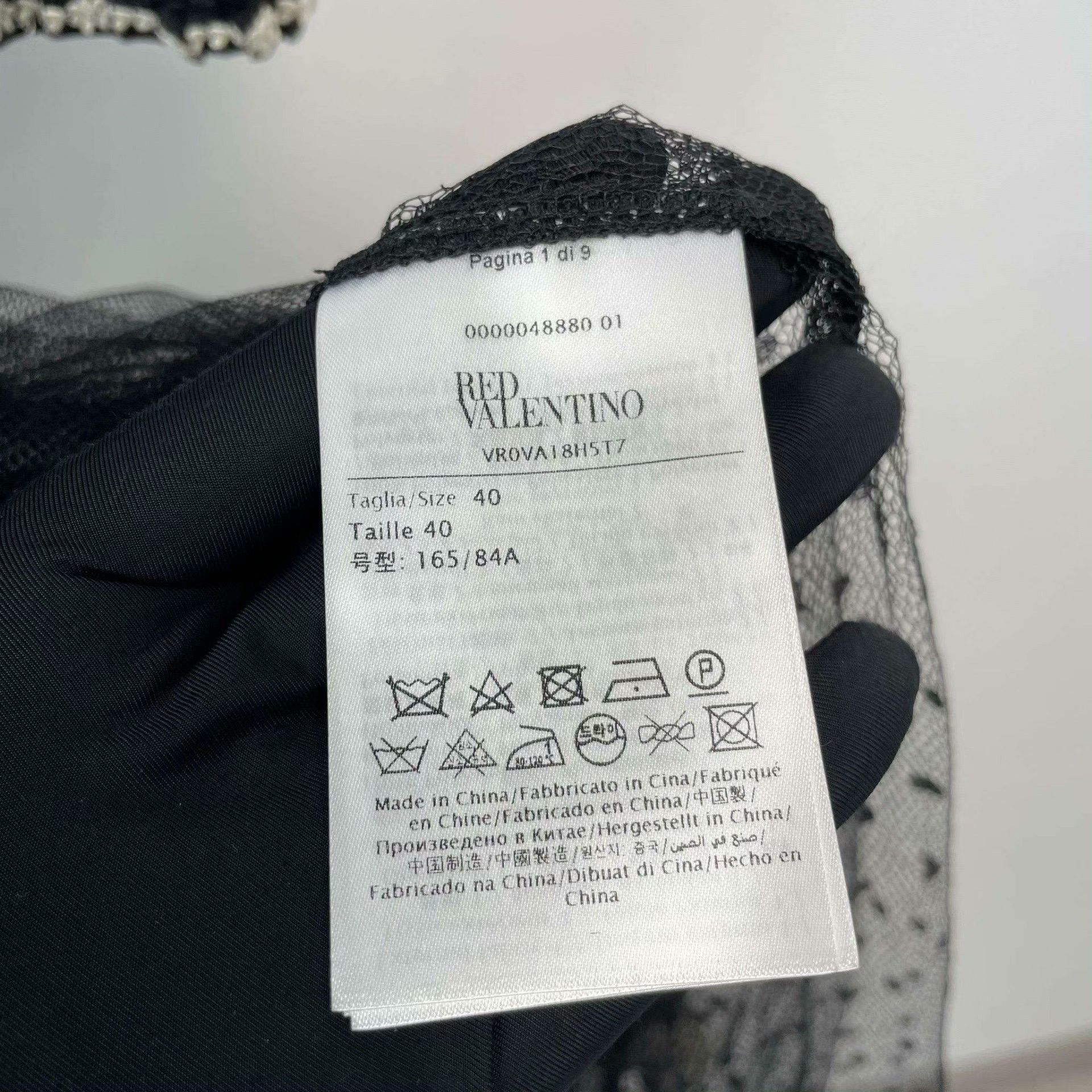 Valentino Valentino Black Dress S Women Size S / US 4 / IT 40 - 6 Thumbnail