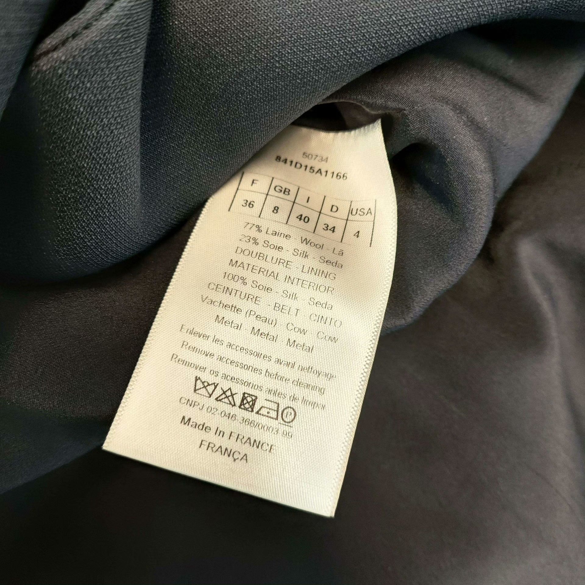 Dior Dior Blue Dress 36 Women Size S / US 4 / IT 40 - 5 Thumbnail