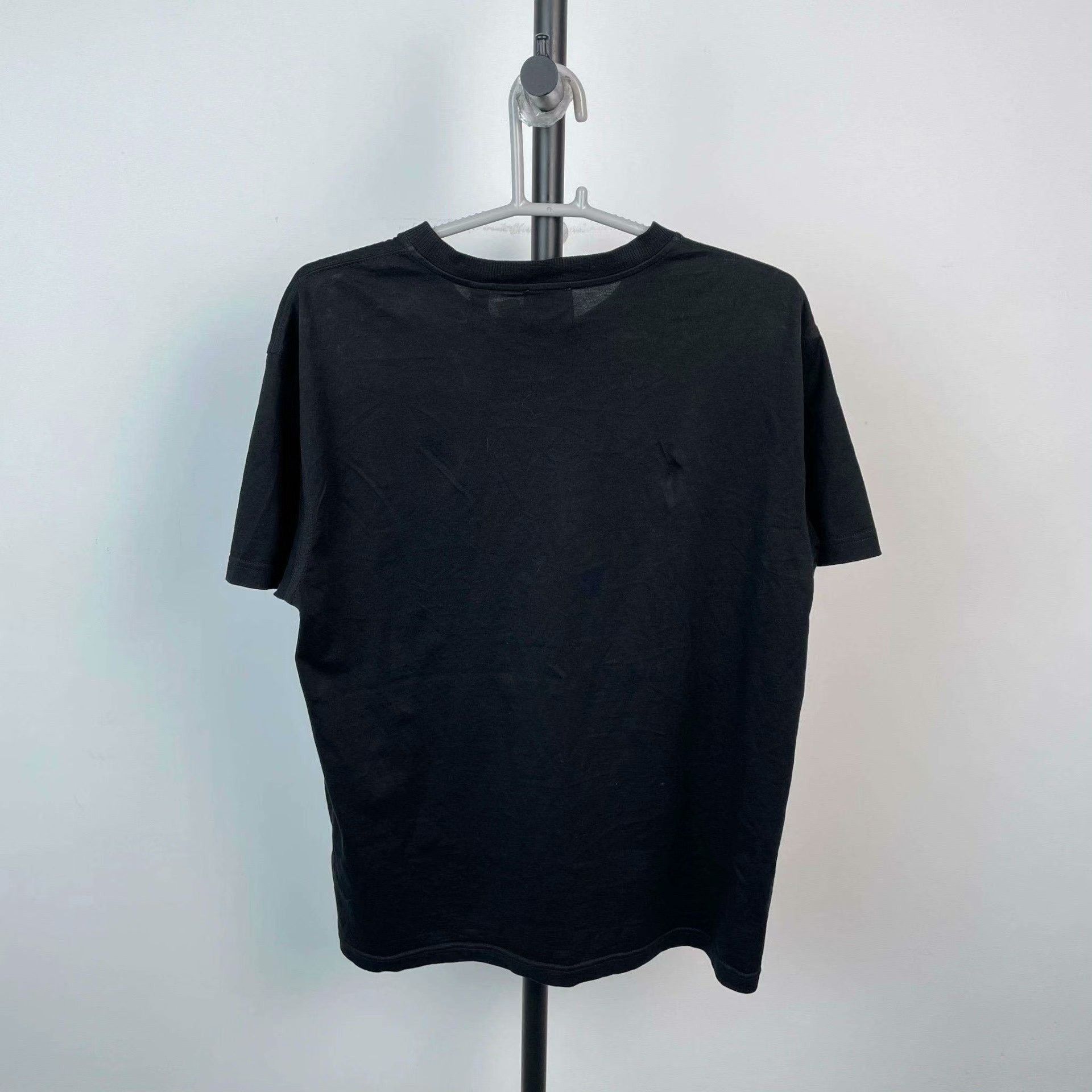 Burberry Burberry Cotton Black T-Shirt XXS Men Size US XXS / EU 40 - 2 Thumbnail