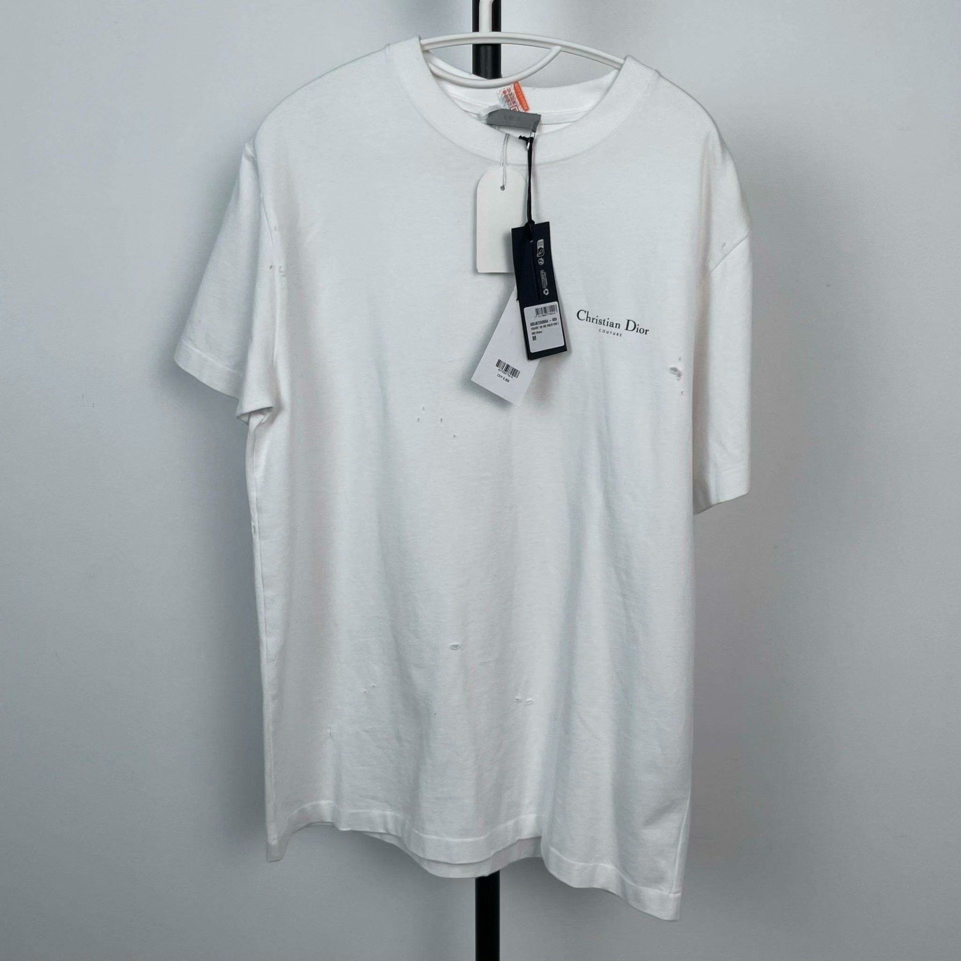 Dior Dior White T-Shirt M Women Size M / US 6-8 / IT 42-44 - 2 Thumbnail