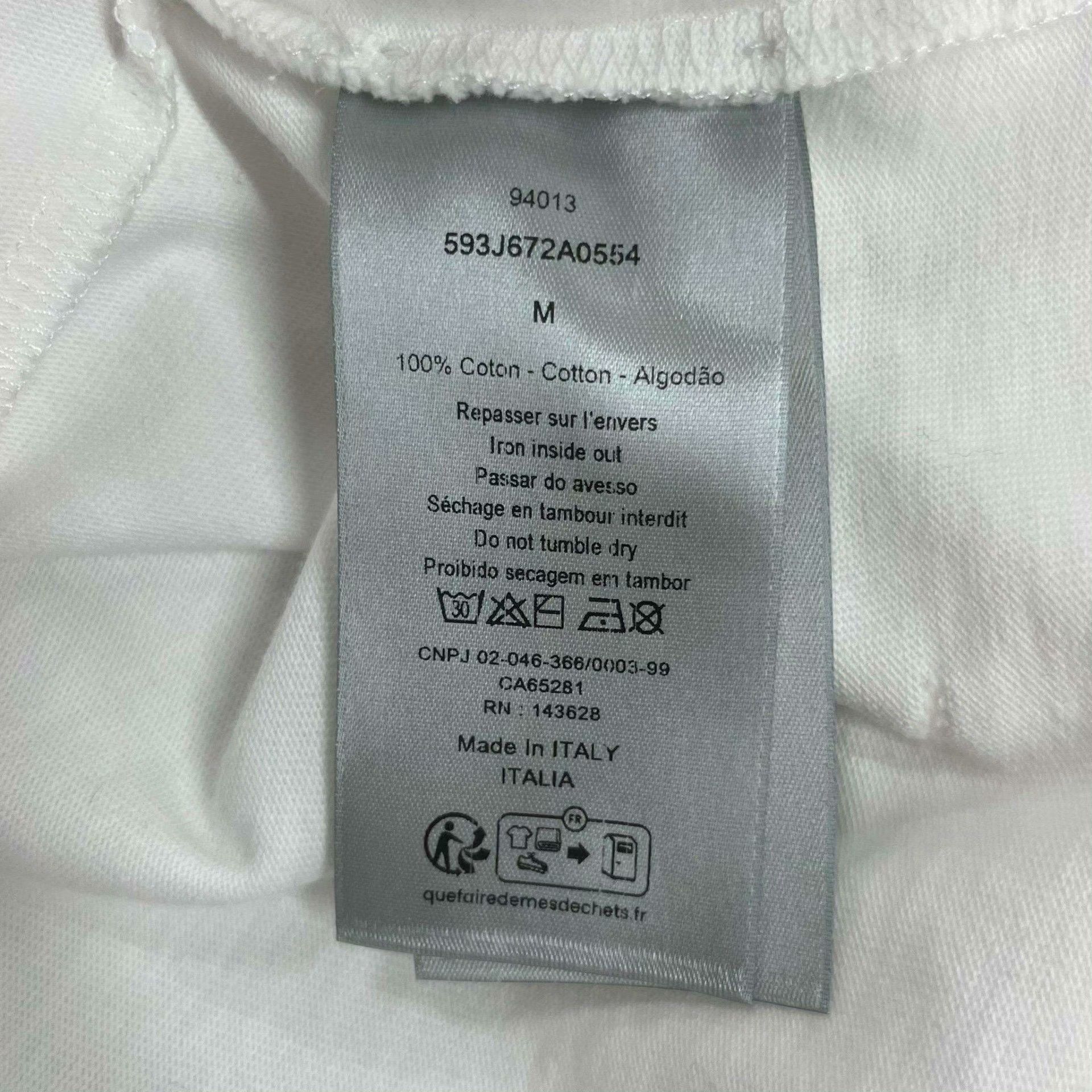 Dior Dior White T-Shirt M Women Size M / US 6-8 / IT 42-44 - 5 Thumbnail