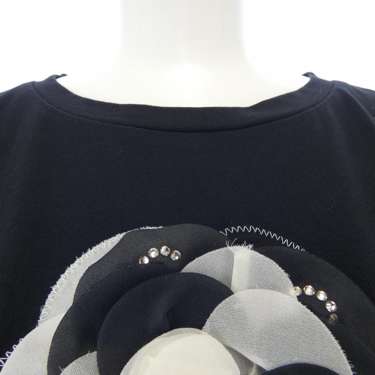 Chanel Chanel Chanel T Shirt Textile T-Shirts P64979V60901 DUTY FREE for USA Size ONE SIZE - 6 Thumbnail