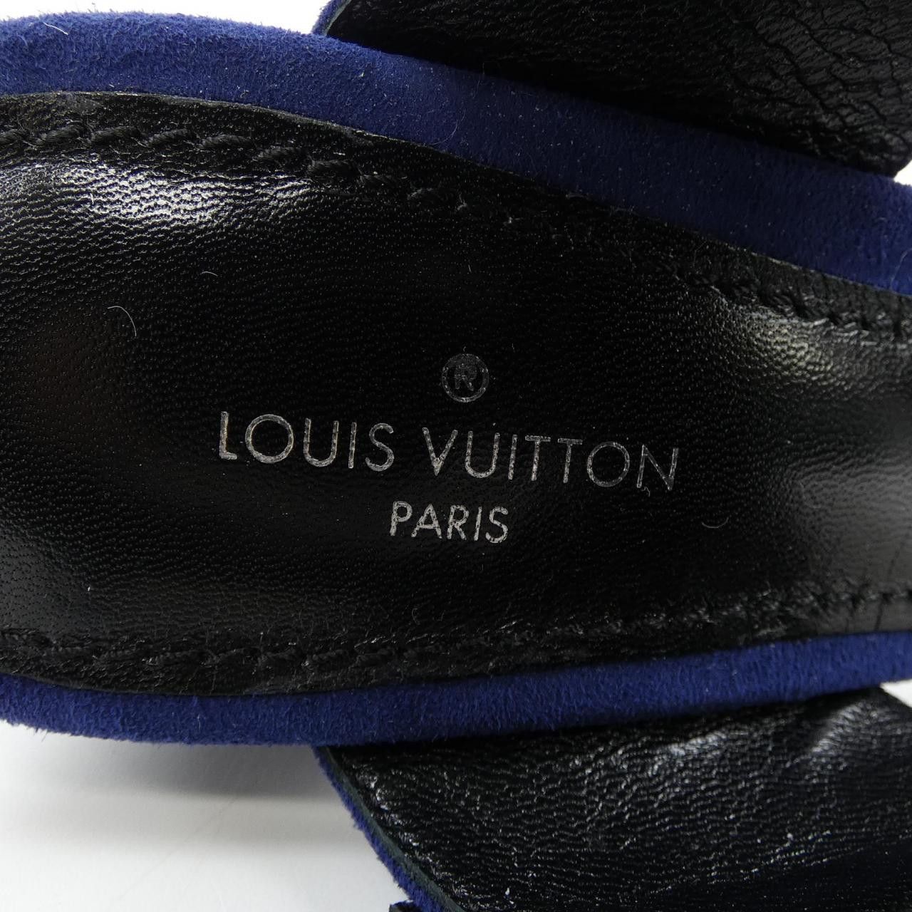 Louis Vuitton Louis Vuitton Louis Vuitton Horizon Line Leather Sandals Leather Shoes DUTY FREE for USA Size ONE SIZE - 6 Thumbnail