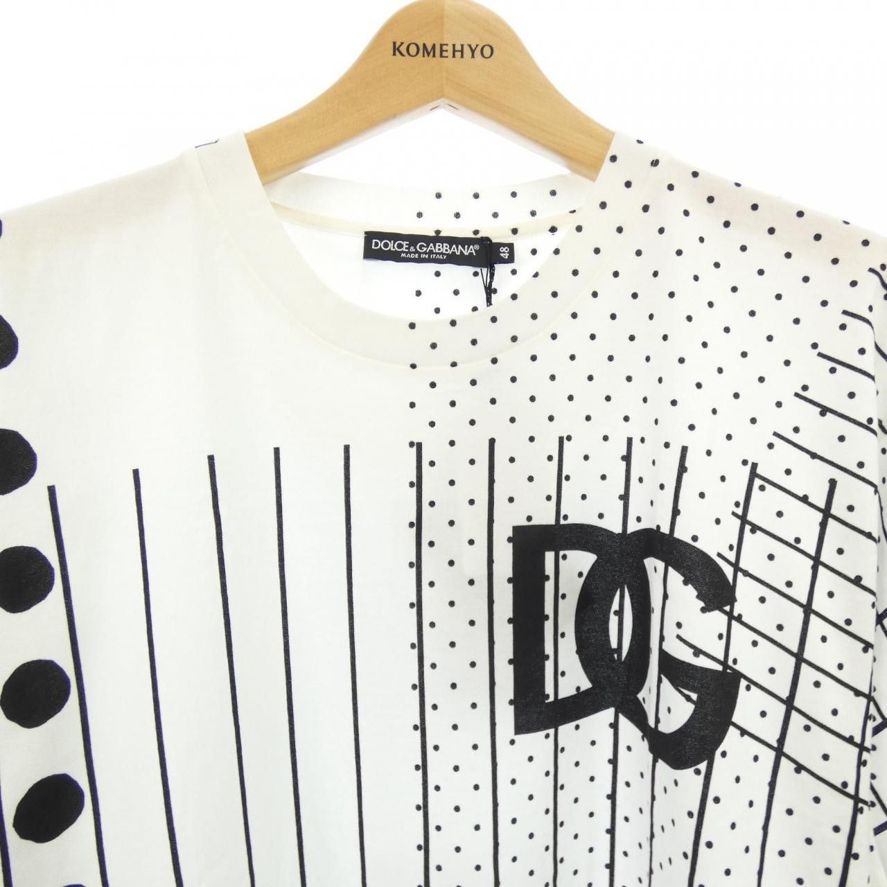 Dolce & Gabbana Dolce & Gabbana Dolce&Gabbana Cotton T Shirt Textile T-Shirts JT-G8NC5T G7C9O-A DUTY FREE for USA Size ONE SIZE - 5 Thumbnail