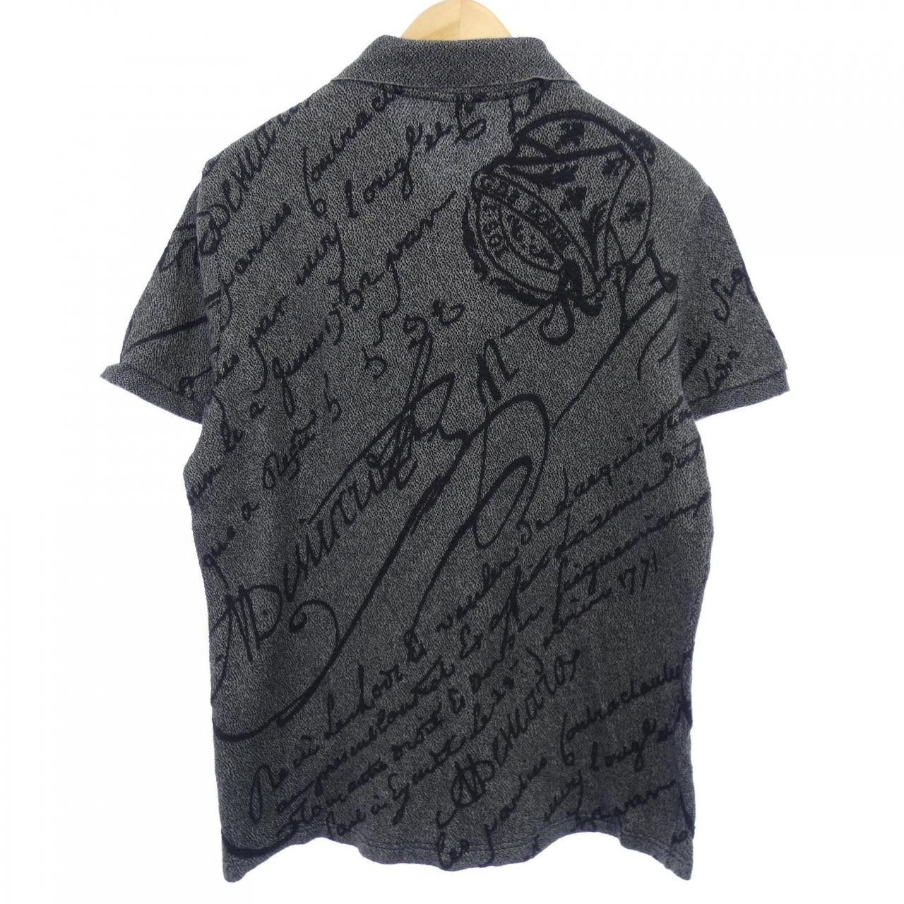 Berluti Berluti Berluti Cotton Polo Shirt Textile Tops R20JPS50JEW DUTY FREE for USA Size ONE SIZE - 2 Thumbnail