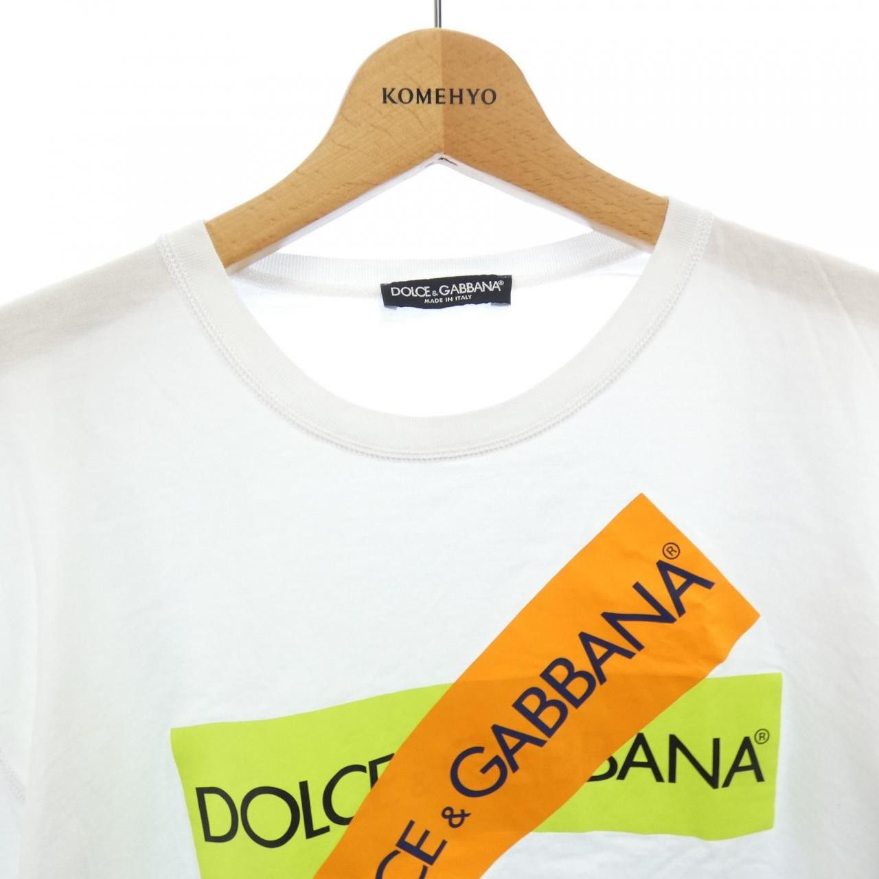 Dolce & Gabbana Dolce & Gabbana Dolce&Gabbana Cotton TShirt Textile T-Shirts DUTY FREE for USA Size ONE SIZE - 5 Thumbnail