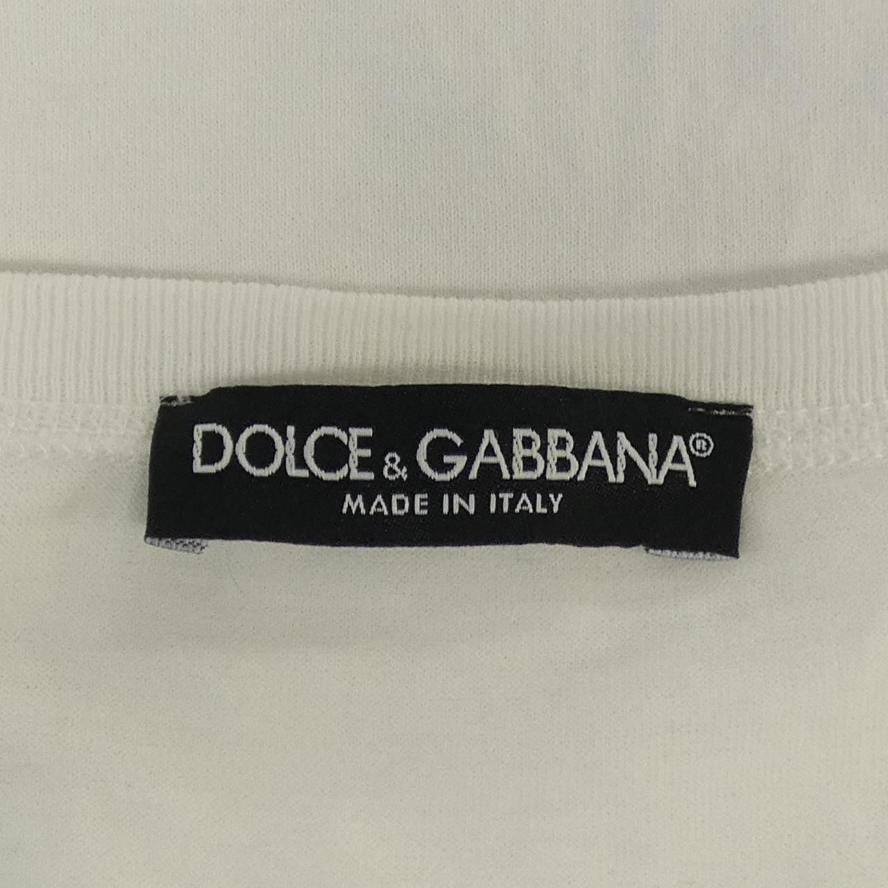 Dolce & Gabbana Dolce & Gabbana Dolce&Gabbana Cotton TShirt Textile T-Shirts DUTY FREE for USA Size ONE SIZE - 4 Thumbnail