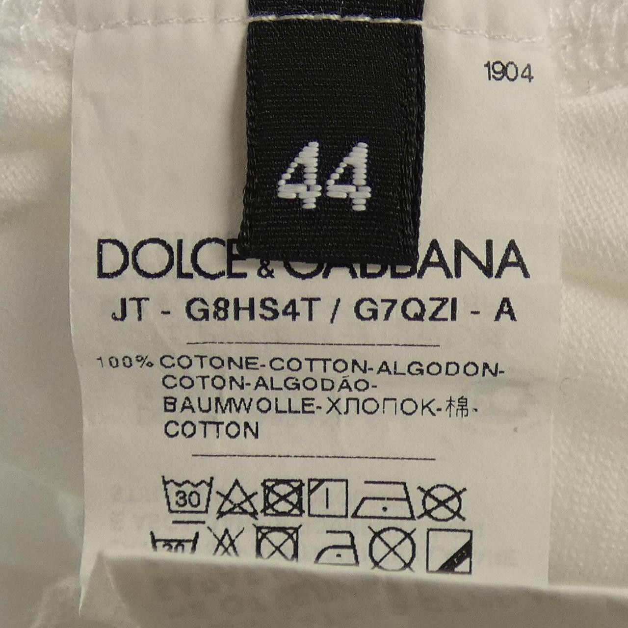 Dolce & Gabbana Dolce & Gabbana Dolce&Gabbana Cotton TShirt Textile T-Shirts DUTY FREE for USA Size ONE SIZE - 3 Thumbnail