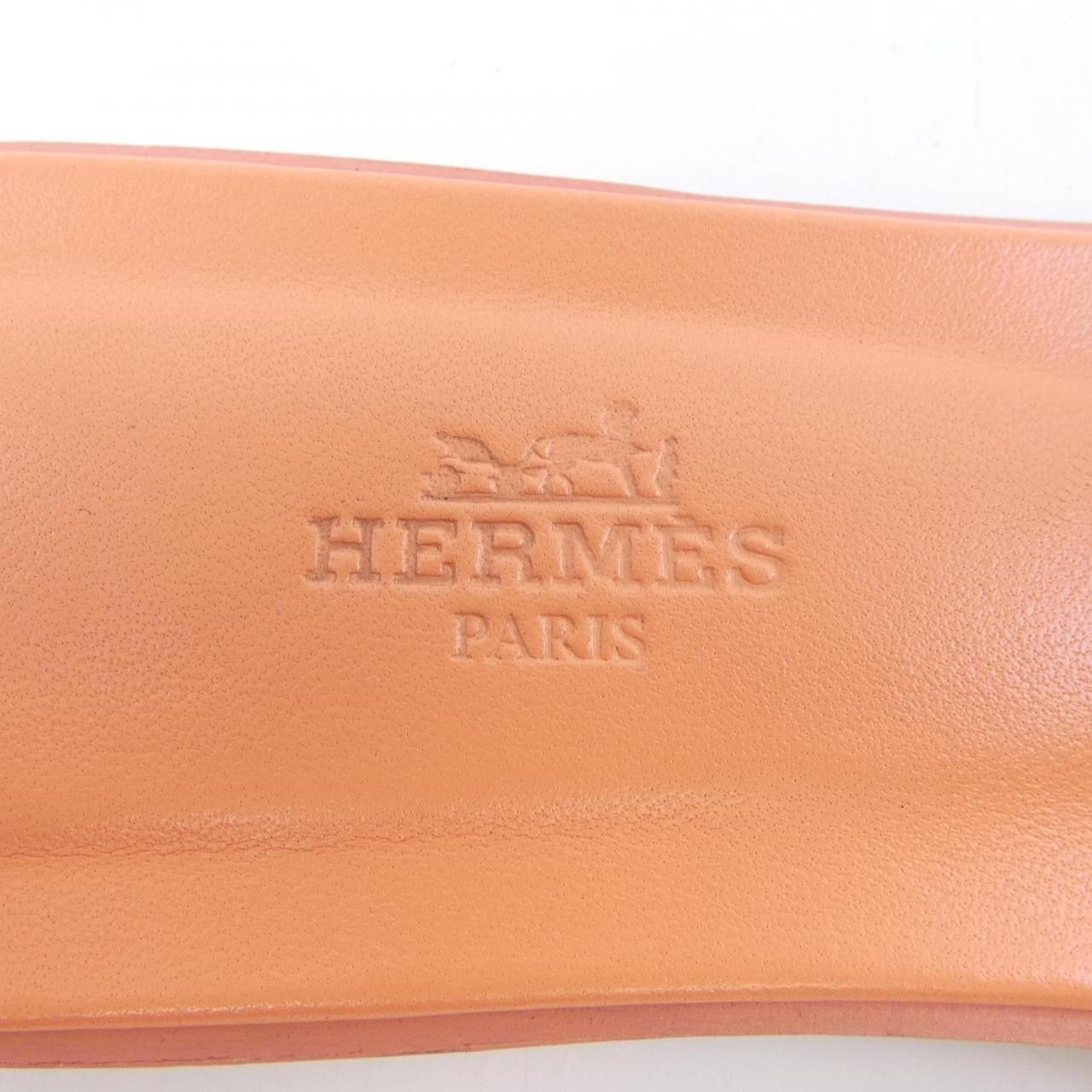 Hermes Hermes Hermes Oran Calfskin Sandals Leather Shoes DUTY FREE for USA Size ONE SIZE - 6 Thumbnail
