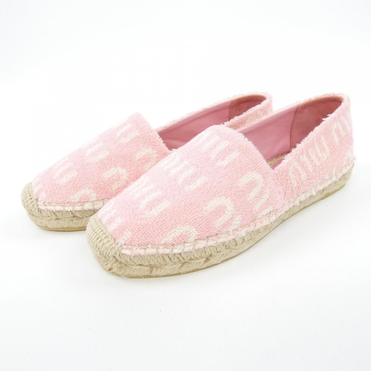 Miu Miu Miu Miu Miu Miu ESPADRILLAS SPUGNA LOGO espadrilles Textile Shoes 5S746D DUTY FREE for USA Size ONE SIZE - 3 Thumbnail