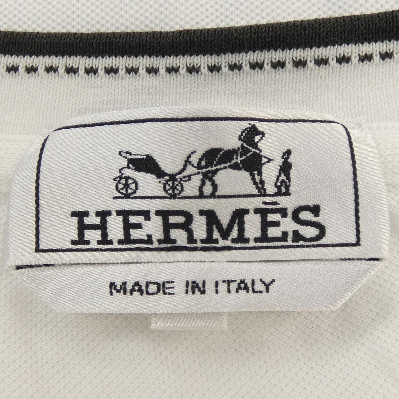 Hermes Hermes Hermes Cotton T Shirt XS Textile T-Shirts DUTY FREE for USA Size ONE SIZE - 4 Thumbnail