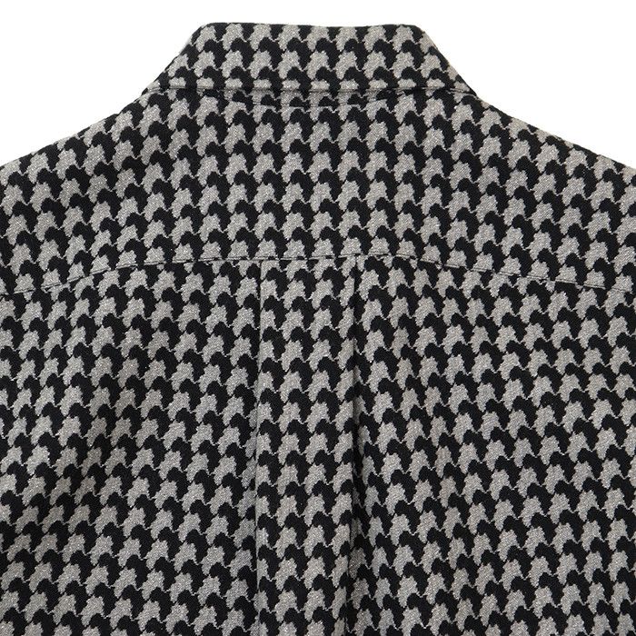 Louis Vuitton Louis Vuitton Louis Vuitton Houndstooth Long Sleeve Shirt Textile Dress Shirt DUTY FREE for USA Size ONE SIZE - 7 Thumbnail