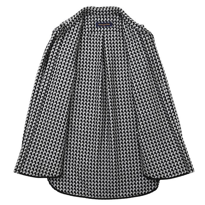 Louis Vuitton Louis Vuitton Louis Vuitton Houndstooth Long Sleeve Shirt Textile Dress Shirt DUTY FREE for USA Size ONE SIZE - 8 Thumbnail