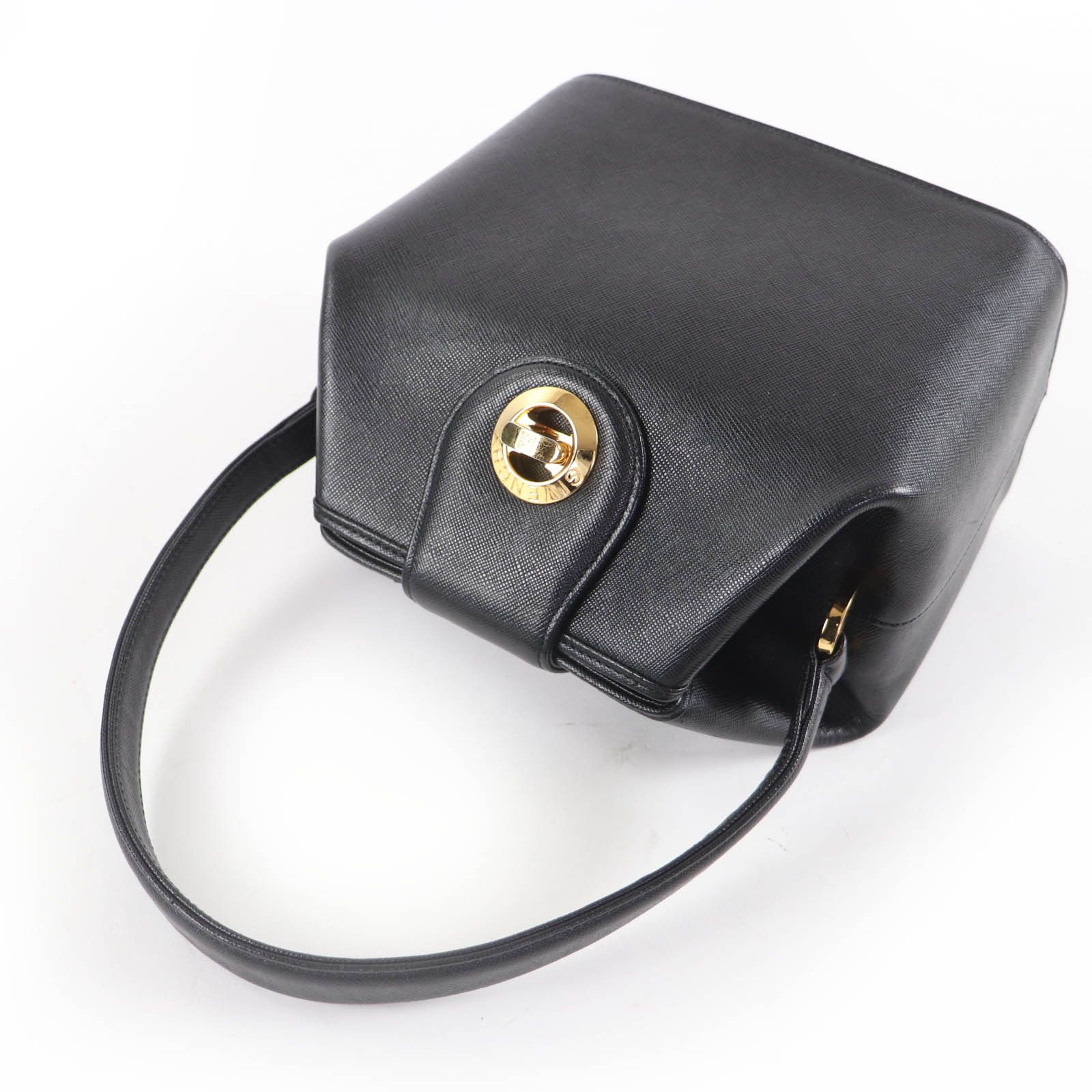 Givenchy Givenchy Givenchy Leather Turnlock Handbag Leather Vanity Bag DUTY FREE for USA Size ONE SIZE - 4 Thumbnail