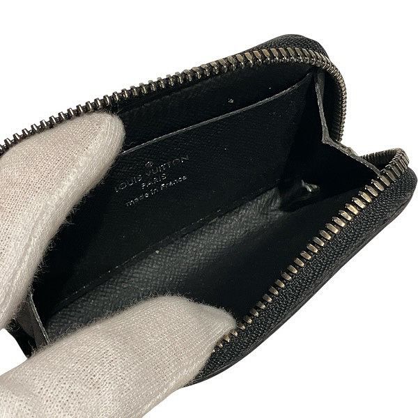 Louis Vuitton Louis Vuitton Louis Vuitton Portemonnaie Jour Monogram Eclipse Coin Case Textile Coin Case M63536 DUTY FREE for USA Size ONE SIZE - 5 Thumbnail