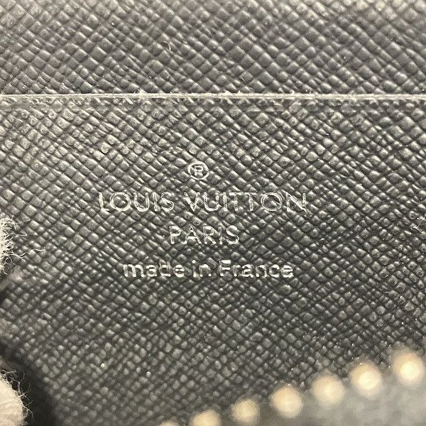 Louis Vuitton Louis Vuitton Louis Vuitton Portemonnaie Jour Monogram Eclipse Coin Case Textile Coin Case M63536 DUTY FREE for USA Size ONE SIZE - 4 Thumbnail